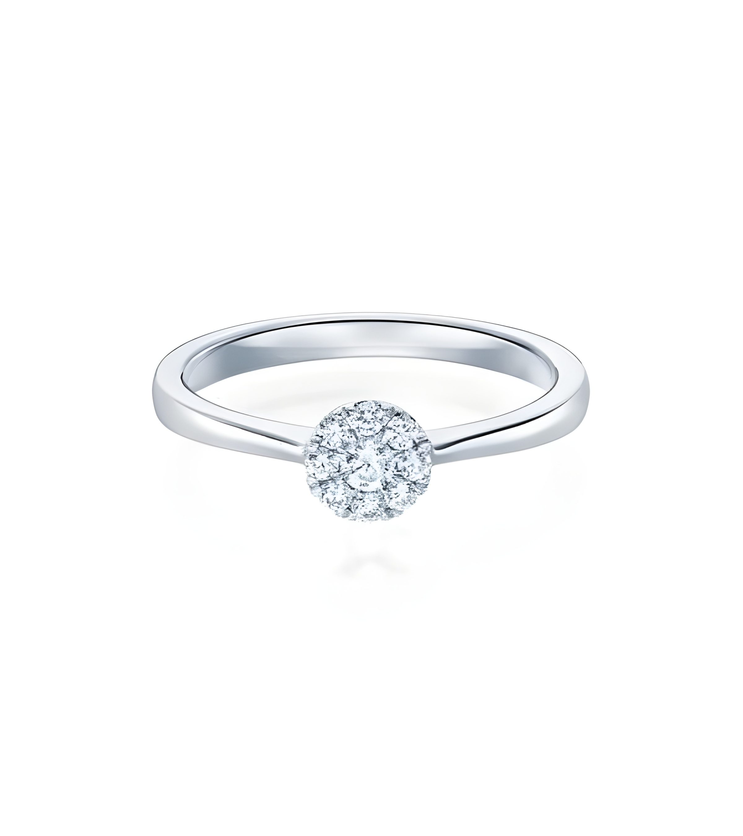 Scorpii 0,15 | Oro blanco o Platino - Anillos de compromiso - Precioso anillo de compromiso con diamantes en oro de 18K o Platin