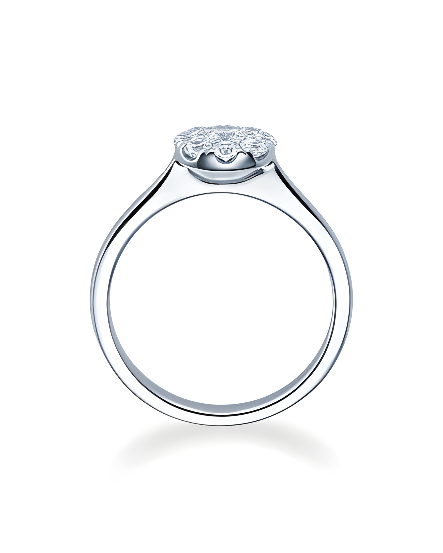 Scorpii 0,15 | Oro blanco o Platino - Anillos de compromiso - Precioso anillo de compromiso con diamantes en oro de 18K o Platin