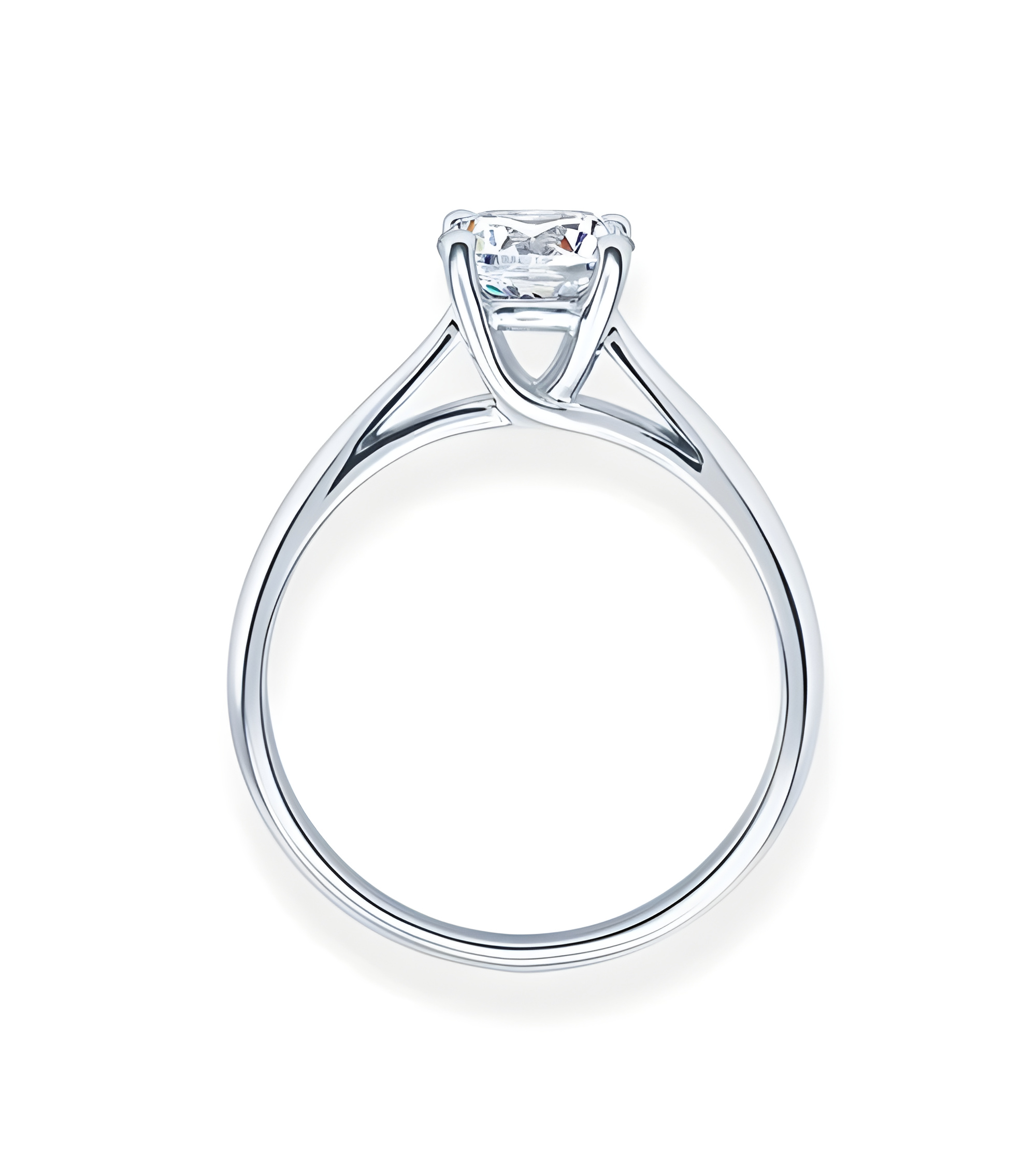 Alnilam 0,30 | Oro blanco o Platino - Anillos de compromiso - Anillo de compromiso original en platino u oro blanco