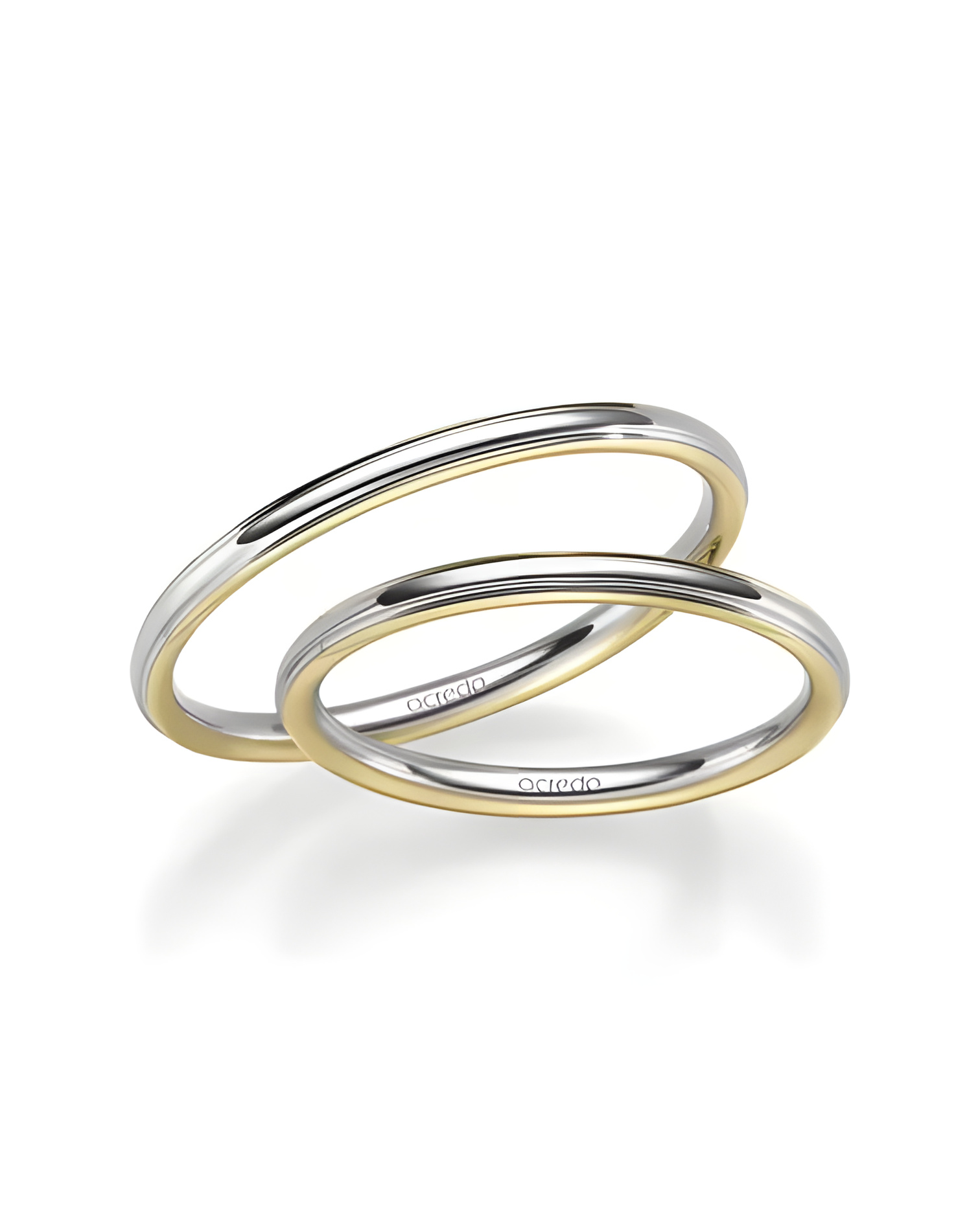 Anillos de boda finos en oro blanco y oro amarillo - Alianzas de boda - 


