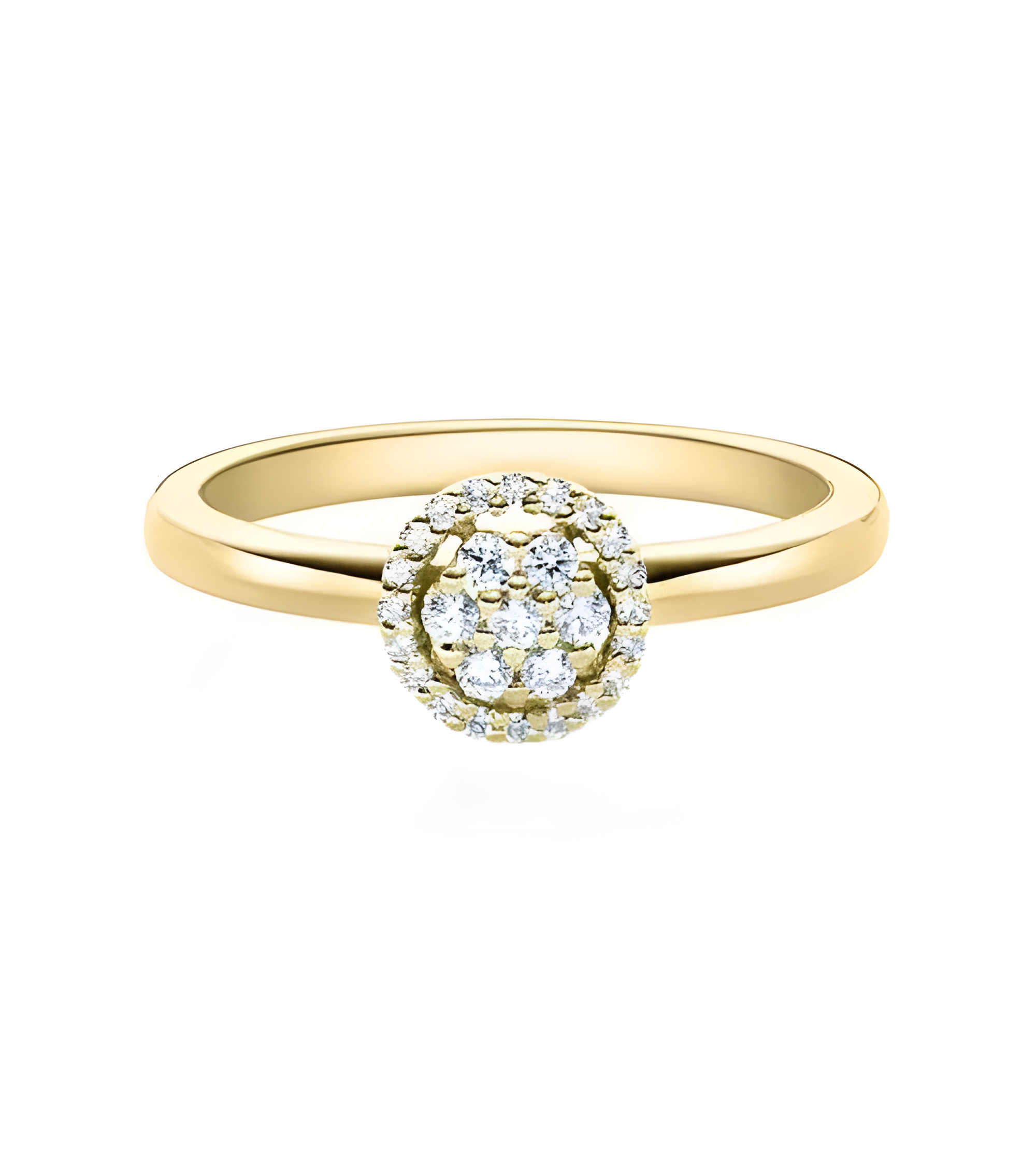 Orionis 0,15 | Oro amarillo - ANILLO DE COMPROMISO EN ORO - 