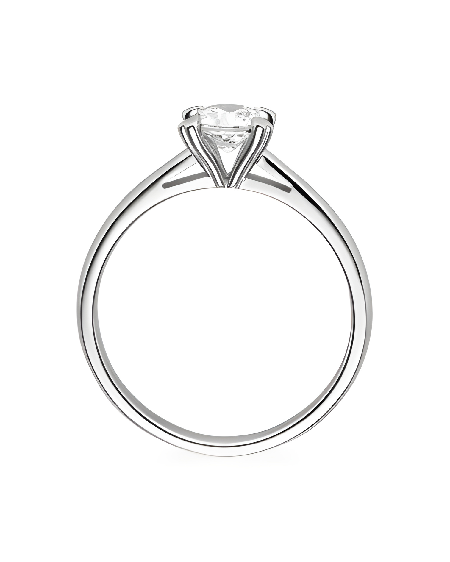 Sargas 0,30 | Oro blanco o Platino - Anillos de compromiso - Anillo de compromiso para mujer en oro blanco o platino