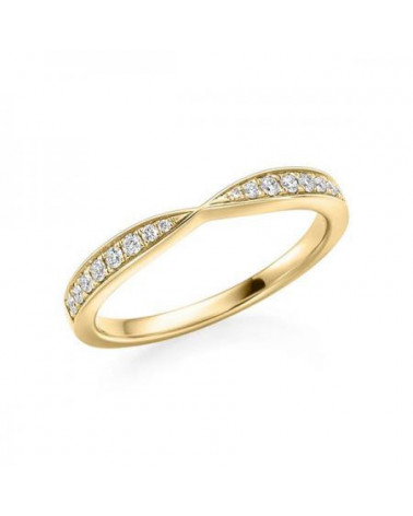 Piscis 0,144 | Oro amarillo - ANILLO DE COMPROMISO EN ORO - Anillo de compromiso tipo catalana original en oro amarillo de 18 qu