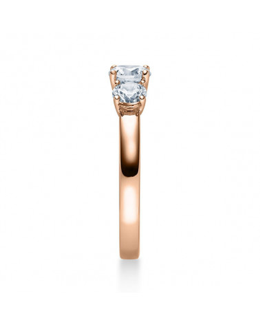 Zaniah 0,11 | Oro rosa - ANILLOS DE COMPROMISO EN ORO ROSA - 