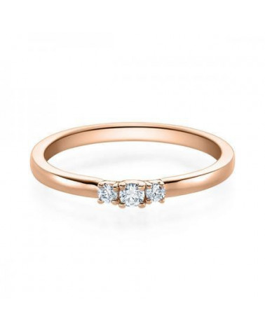 Zaniah 0,11 | Oro rosa - ANILLOS DE COMPROMISO EN ORO ROSA - 