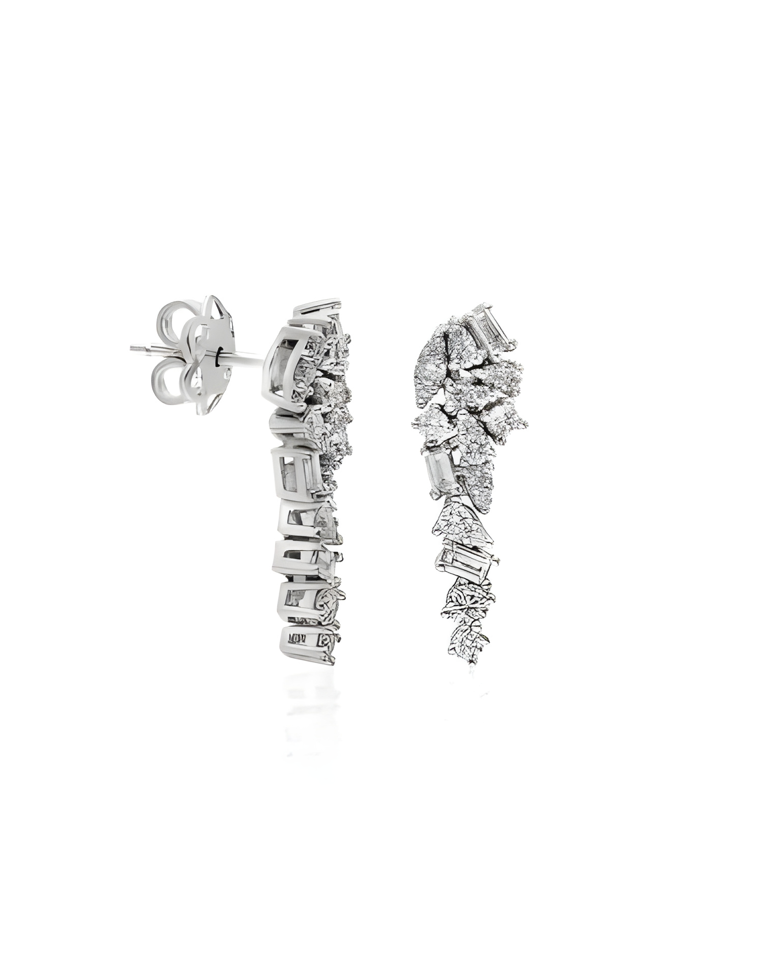 Pendientes Portia 0,51 | Diamantes - Joyeria - Exclusivos pendientes de oro blanco con diamantes