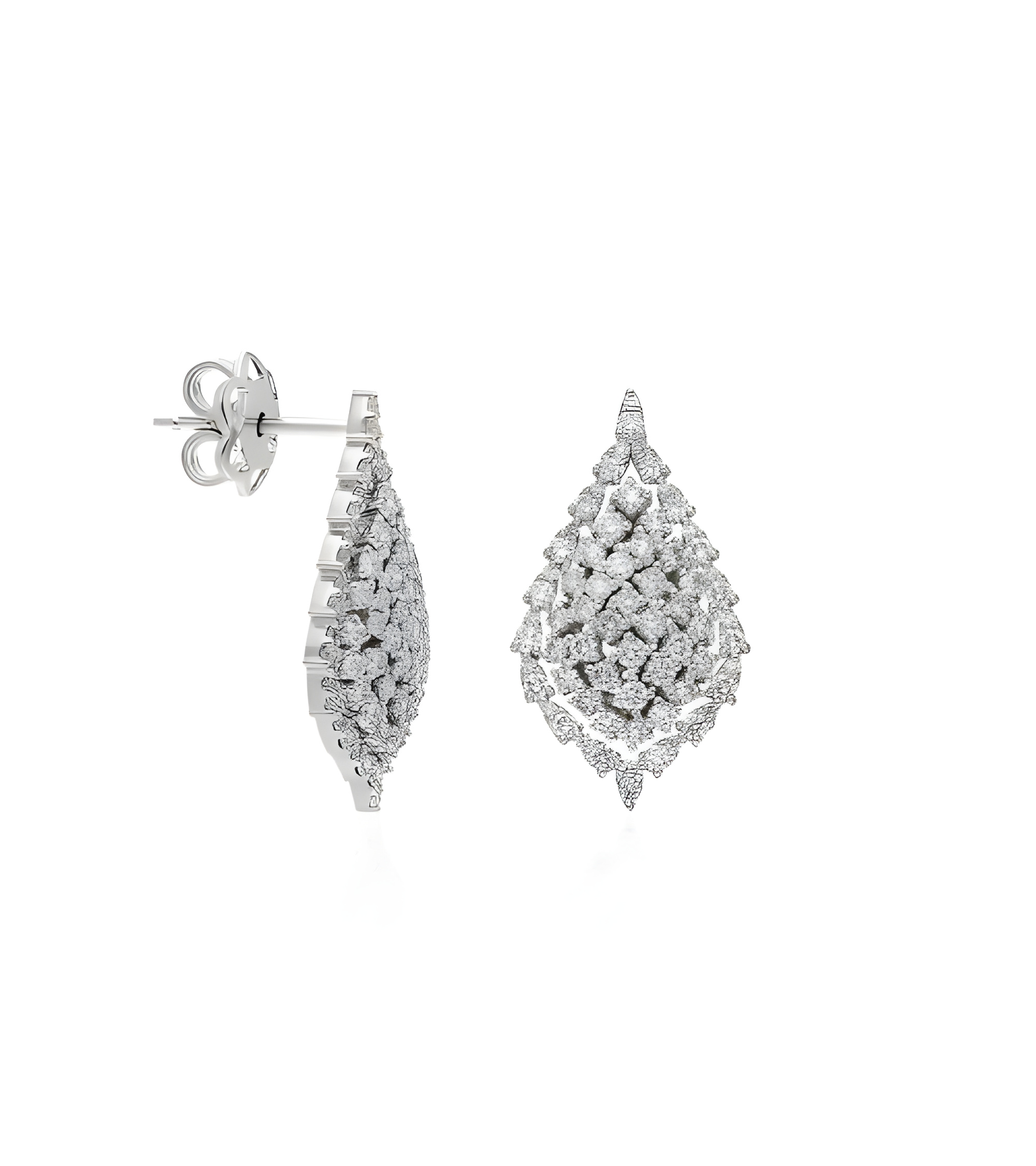 Pendientes Perseo 1,52 | Diamantes - Joyeria - Pendientes de oro blanco con diamantes