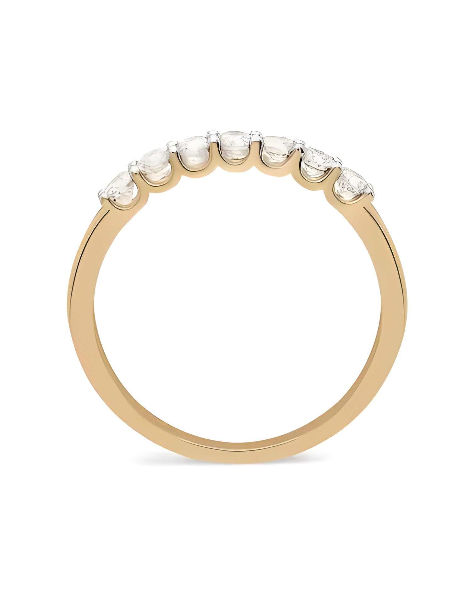 Anillo Tania 0,20 | Diamantes - Joyeria - Anillo de oro eternity con diamantes