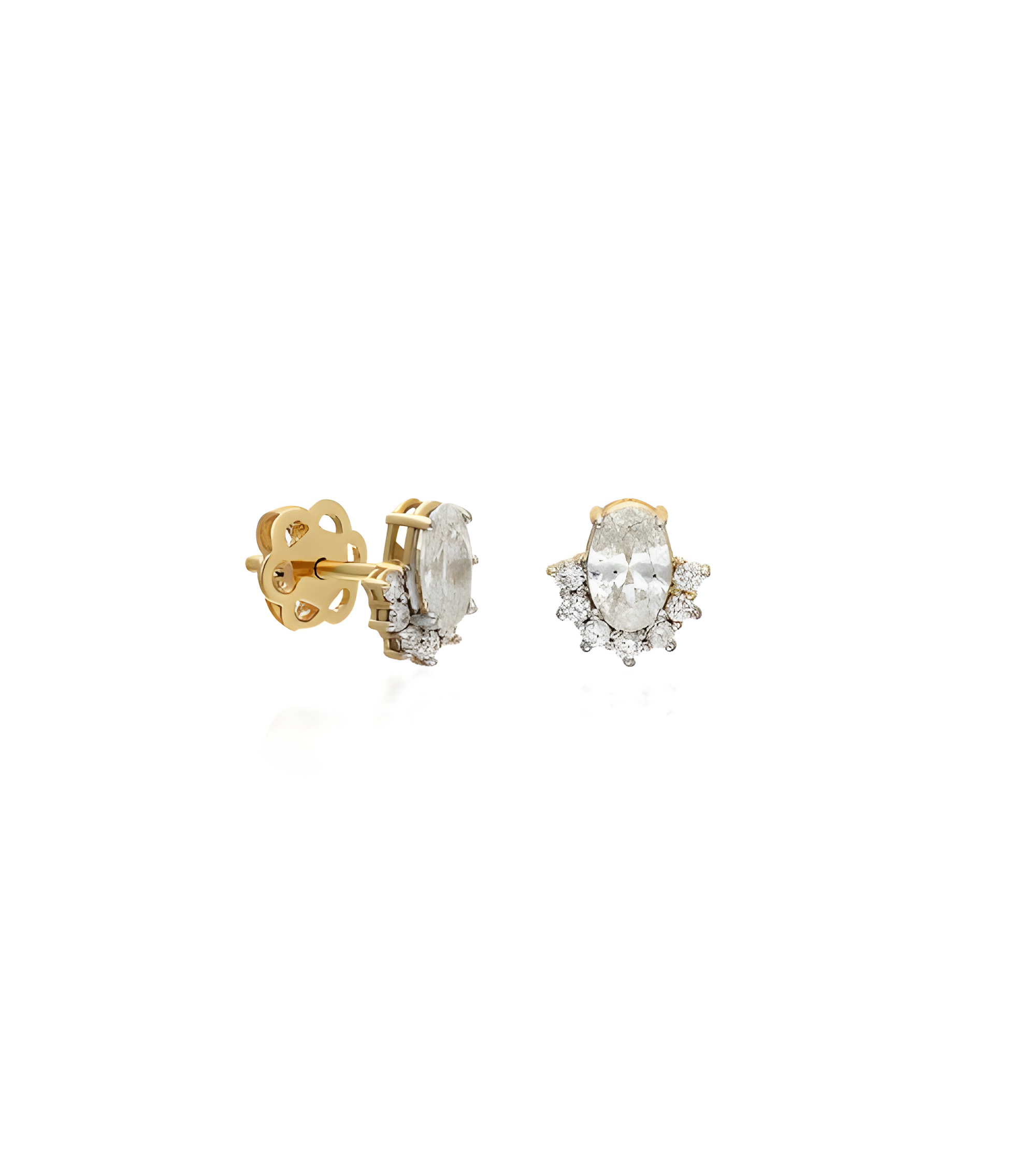 Pendientes Barcelona 0,74 | Diamantes - Joyeria - Pendientes con diamantes ovales