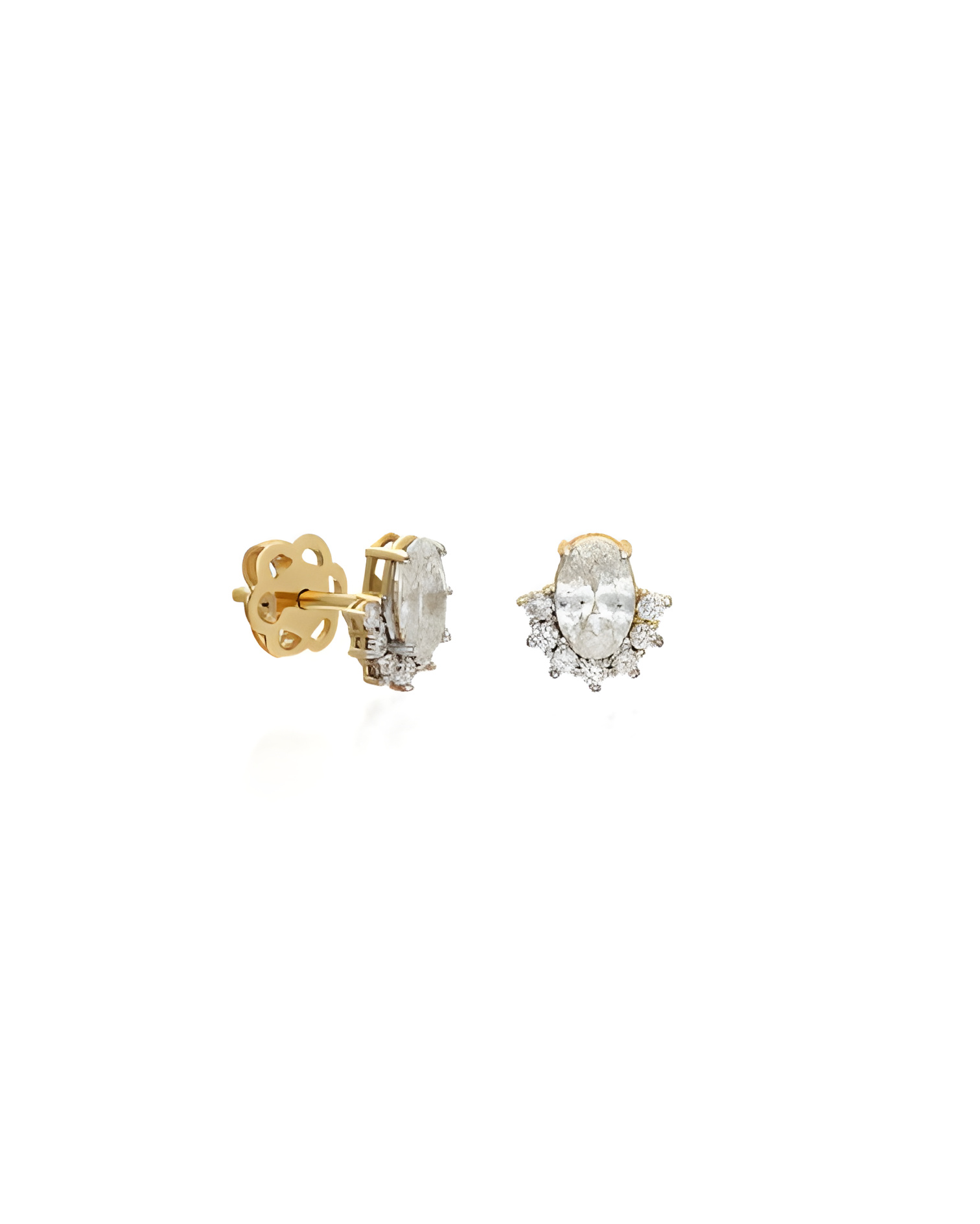 Pendientes Barcelona 0,74 | Diamantes - Joyeria - Pendientes con diamantes ovales