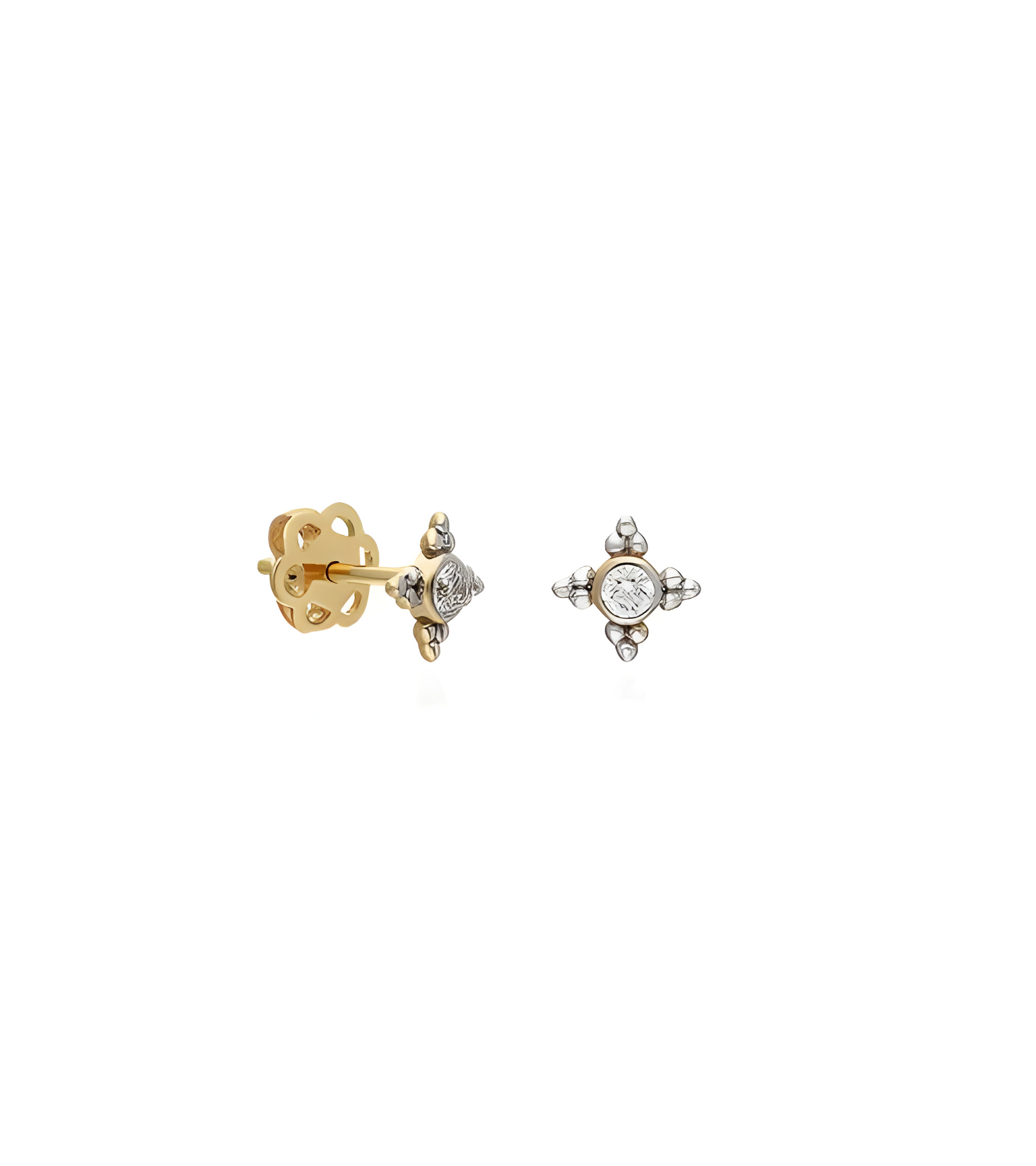 Pendientes Vigo 0,12 | Diamantes - Joyeria - Pendientes originales con diamantes en oro blanco