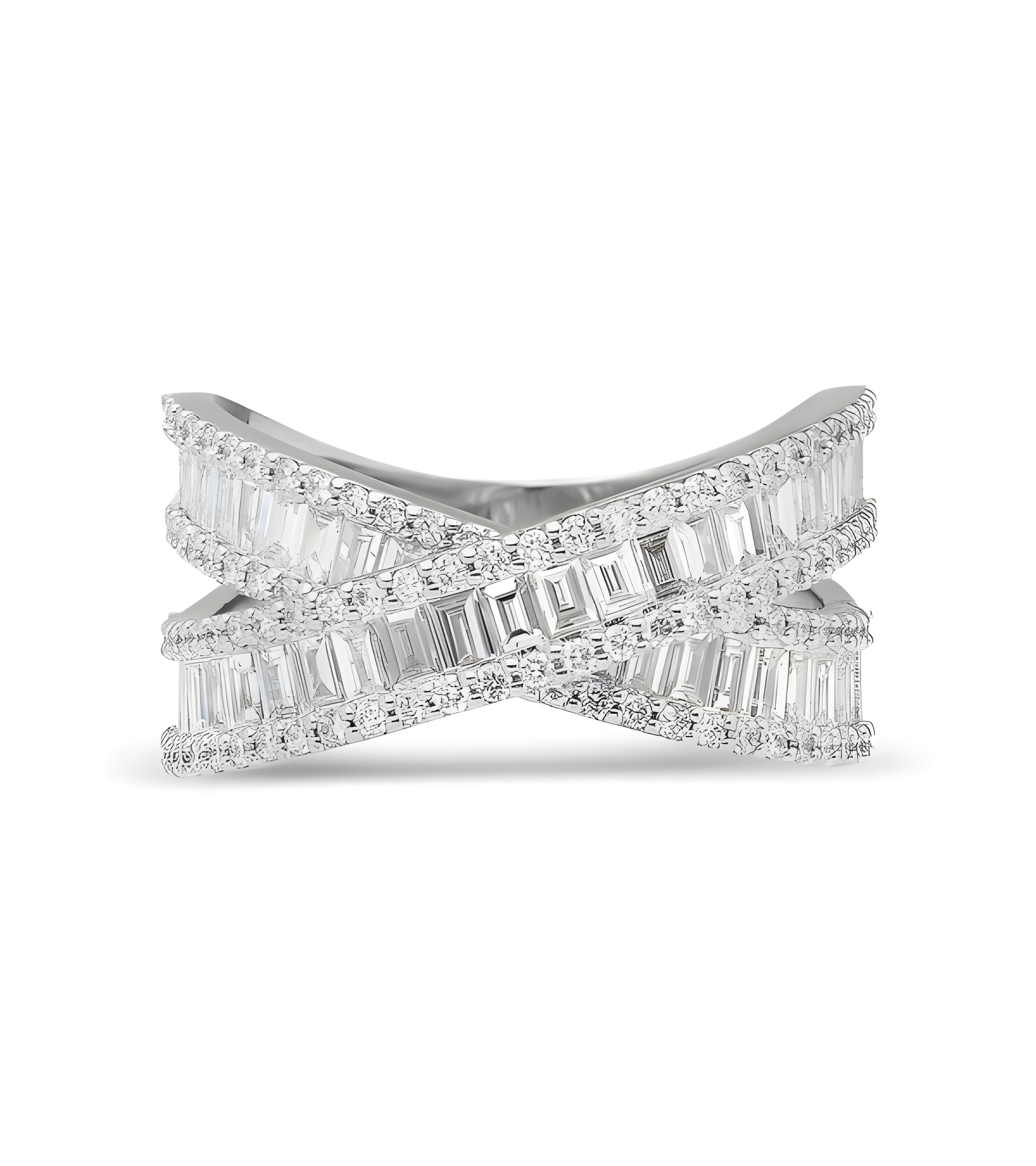 Exclusivos anillos de oro blanco con diamantes naturales | Staring