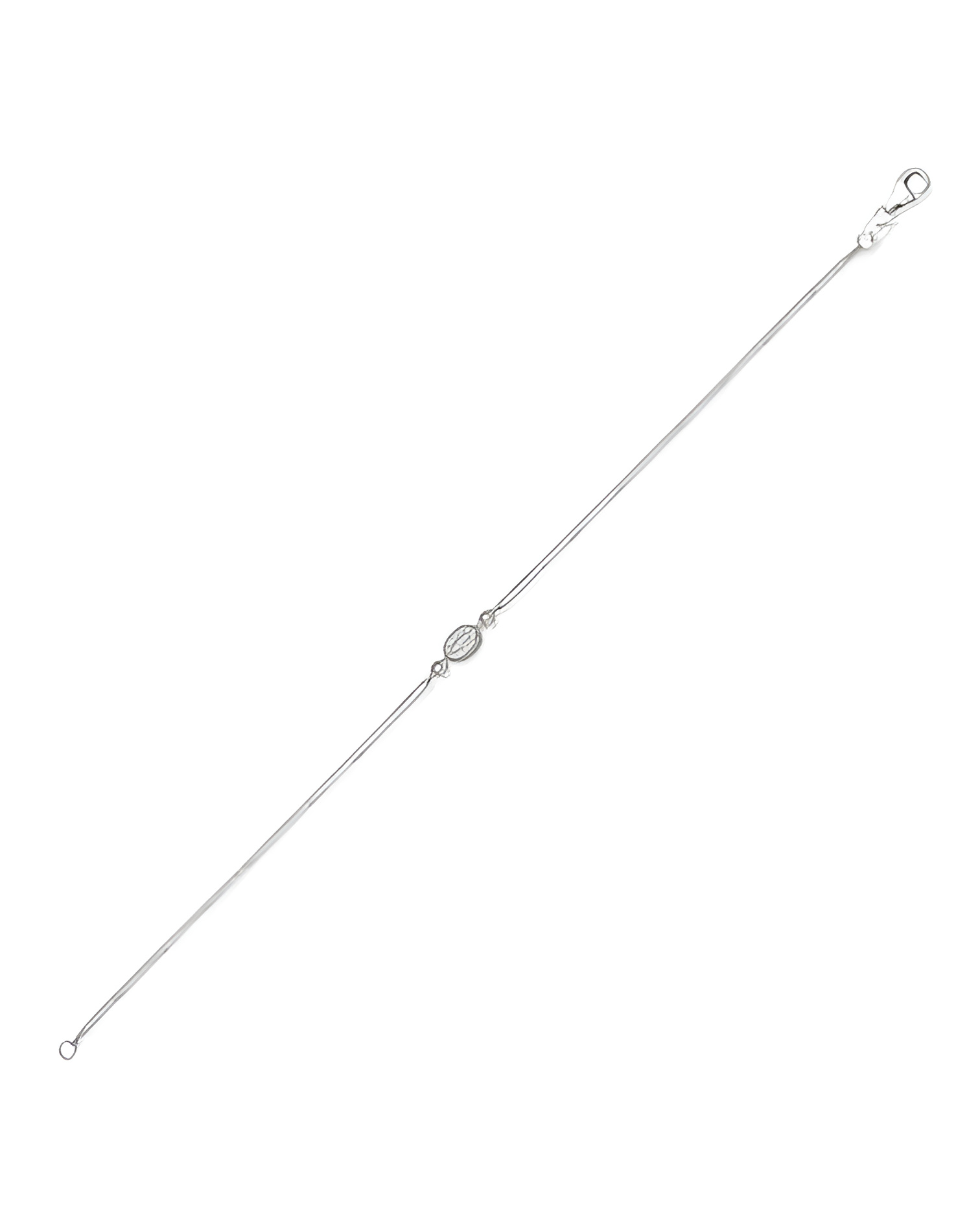 Comprar pulsera de oro blanco económica con diamantes | Staring