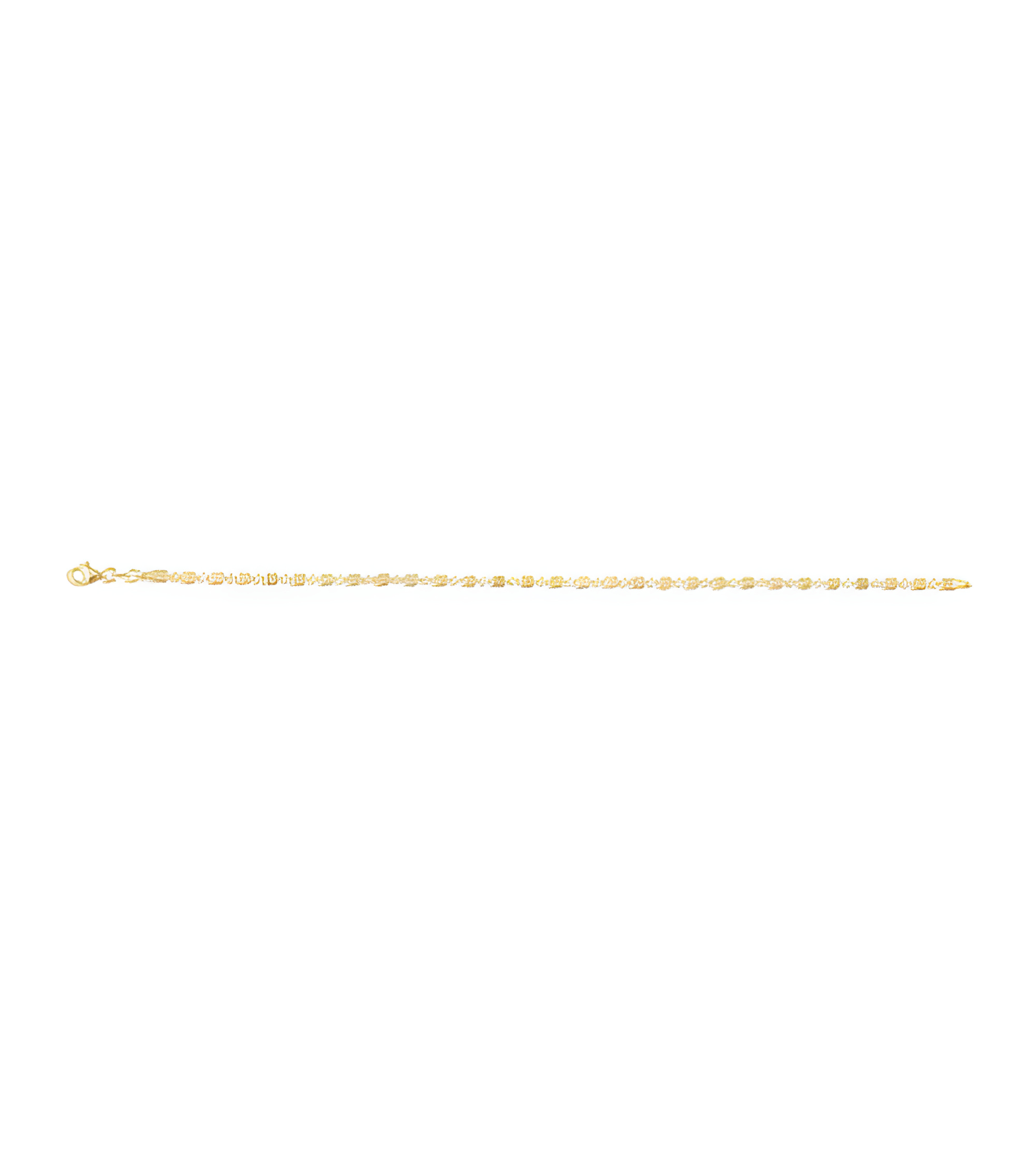 Comprar pulsera de oro amarillo económica con diamantes | Staring
