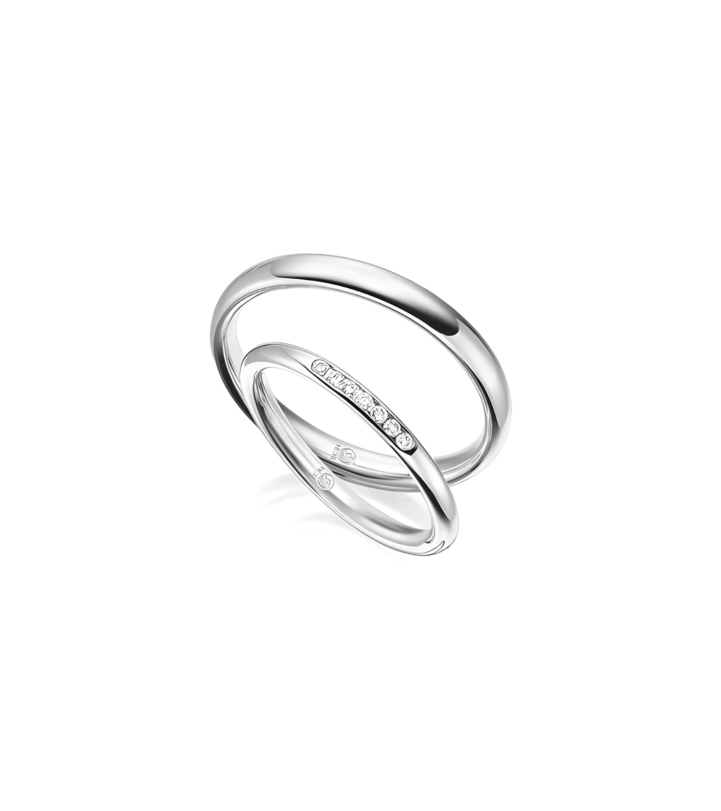 Alianzas de boda de platino económicas en Zaragoza | Staring