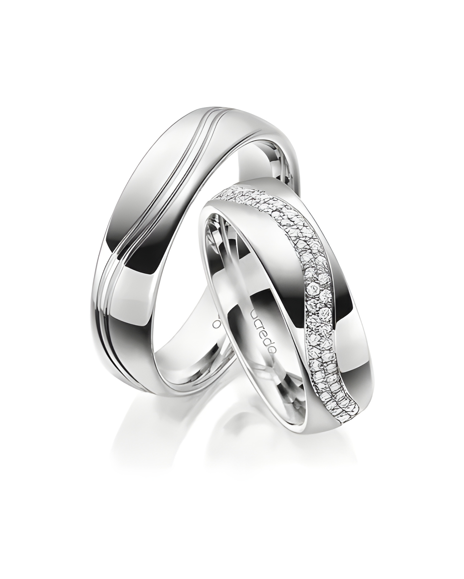 Alianzas de boda de platino económicas en Irun | Staring