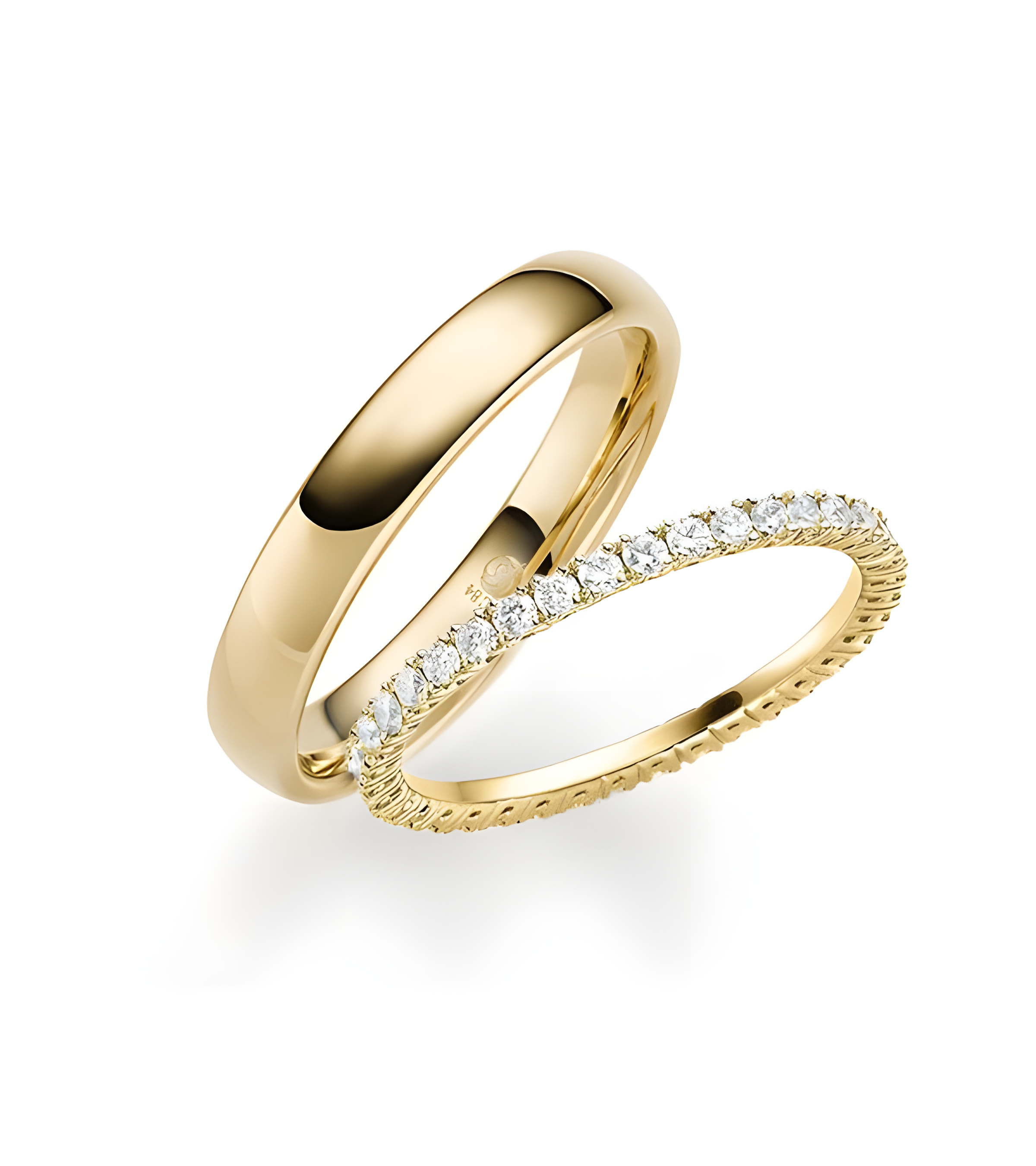 Alianzas de boda de platino económicas en Irun | Staring