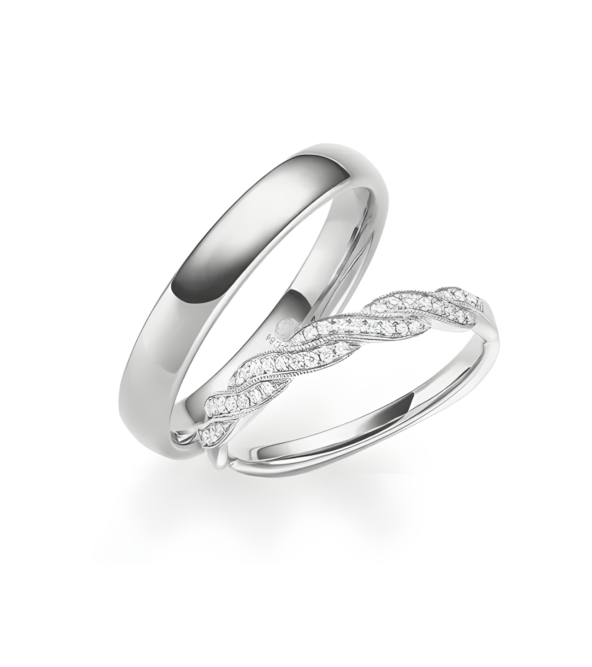 Alianzas de boda de platino económicas en Madrid | Staring