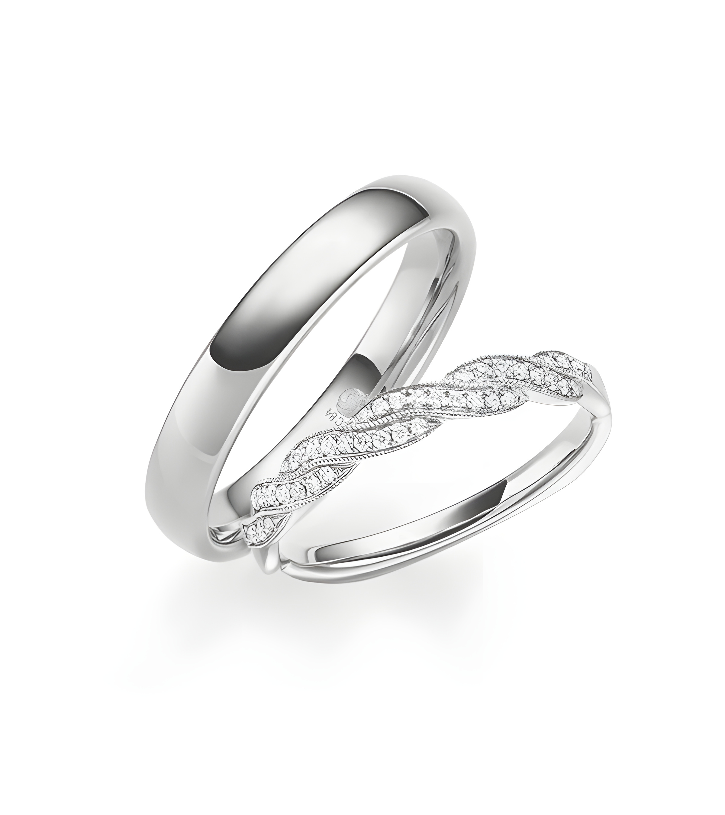 Alianzas de boda de platino económicas en Madrid | Staring