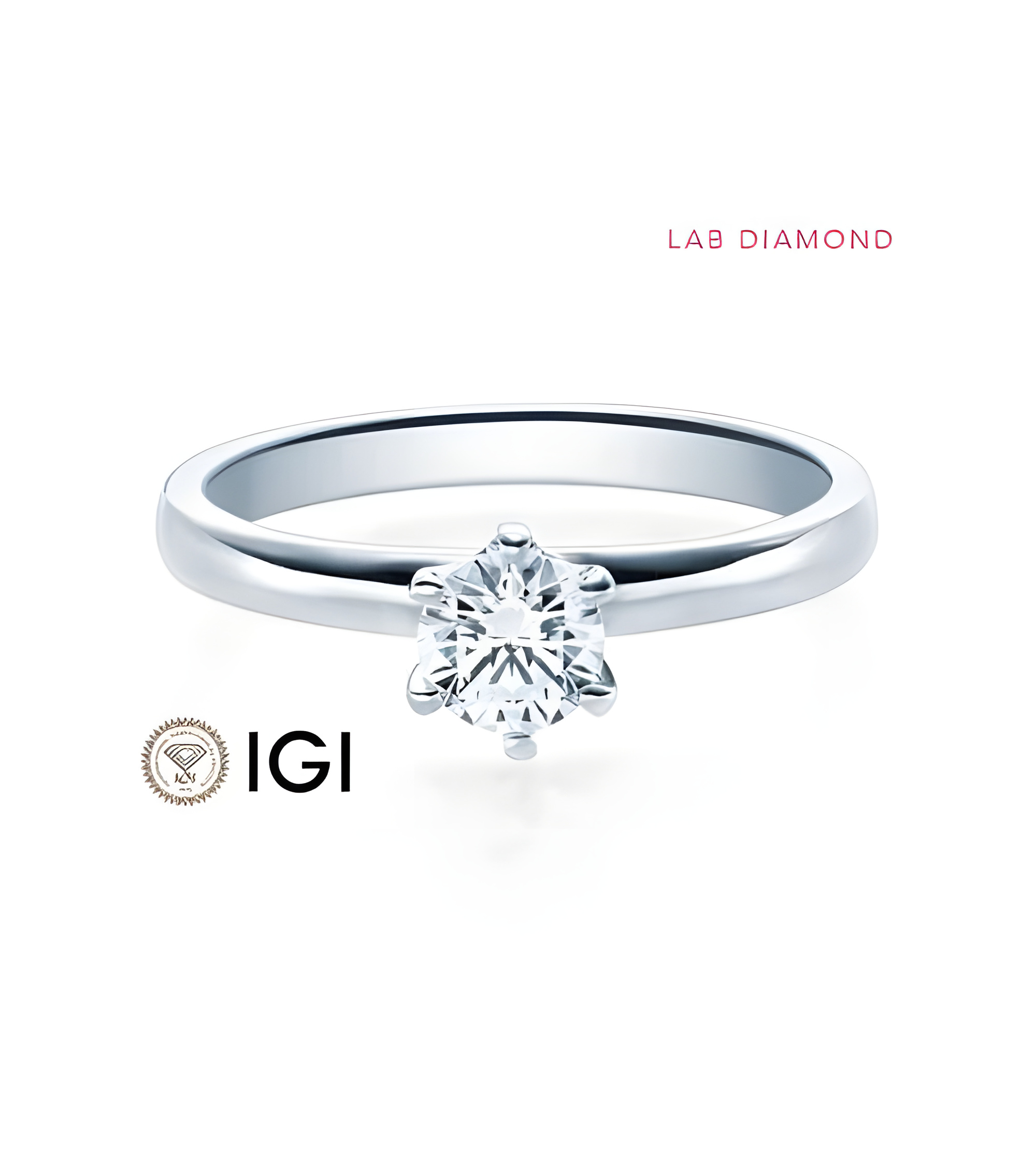 Anillo de pedida con diamante artificial en Barcelona | Staring