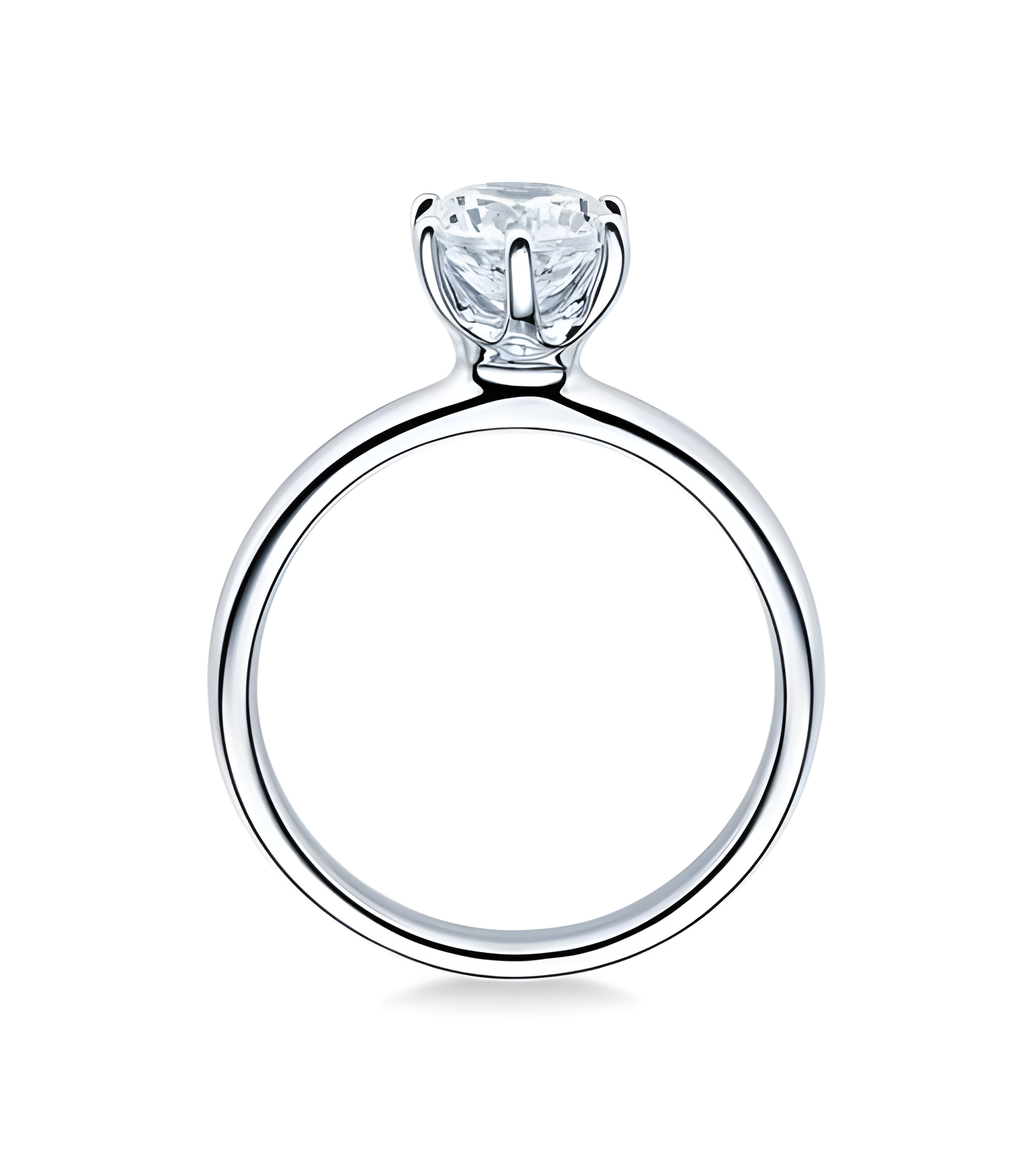 Anillo de pedida con diamante artificial en Barcelona | Staring