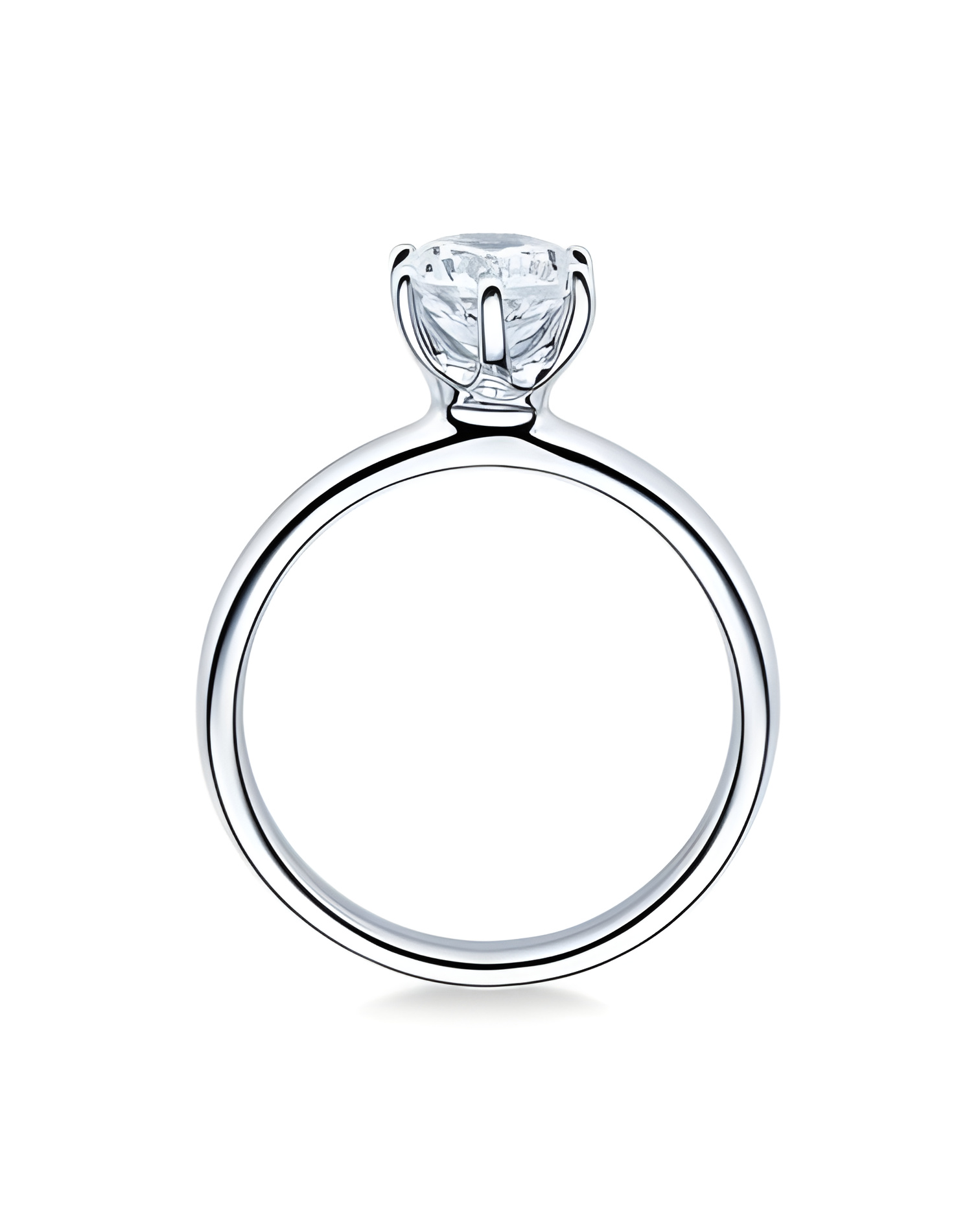 Anillo de pedida con diamante artificial en Barcelona | Staring