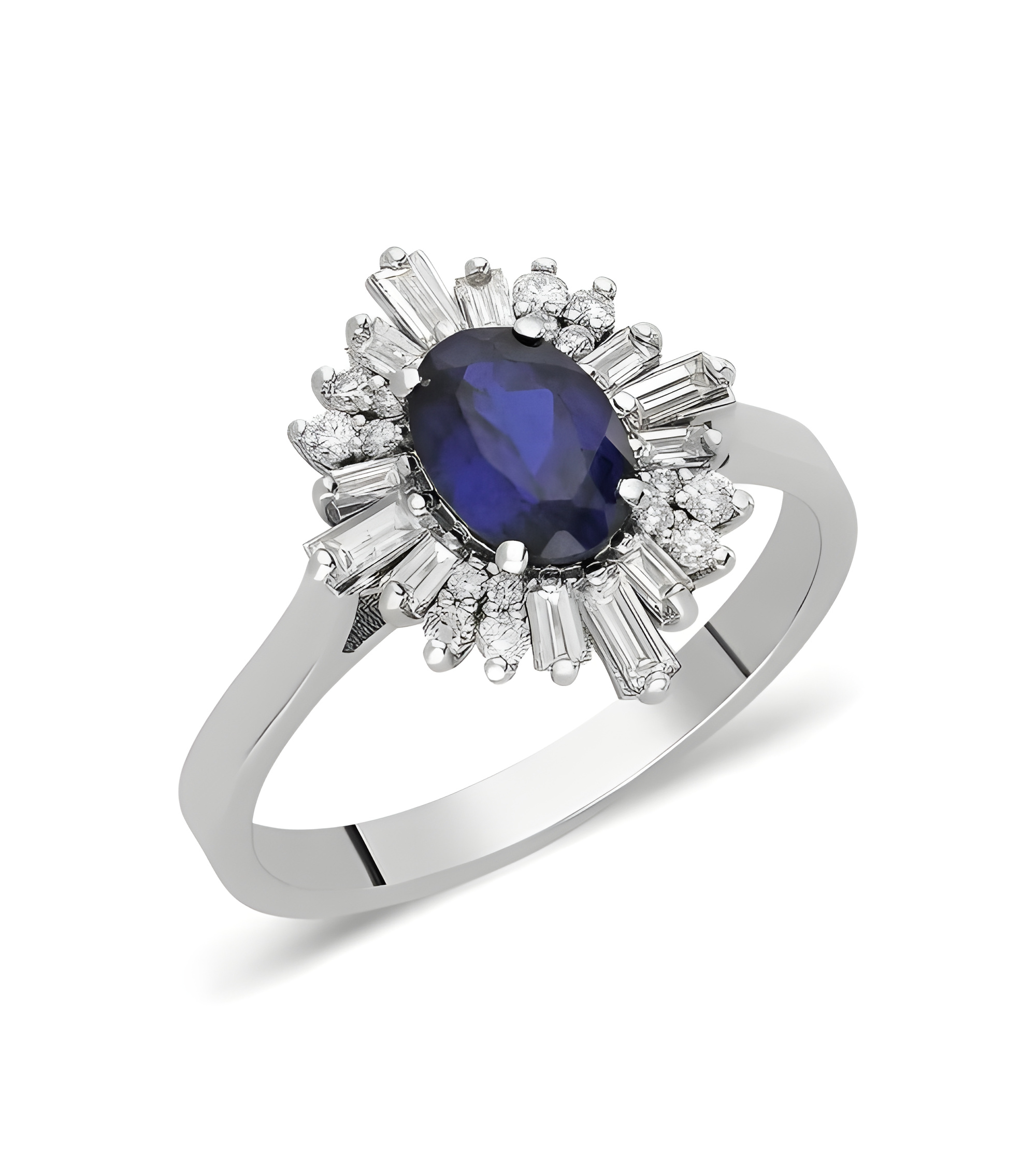 Buy Engagements rings white gold 18k Madrid | Staring