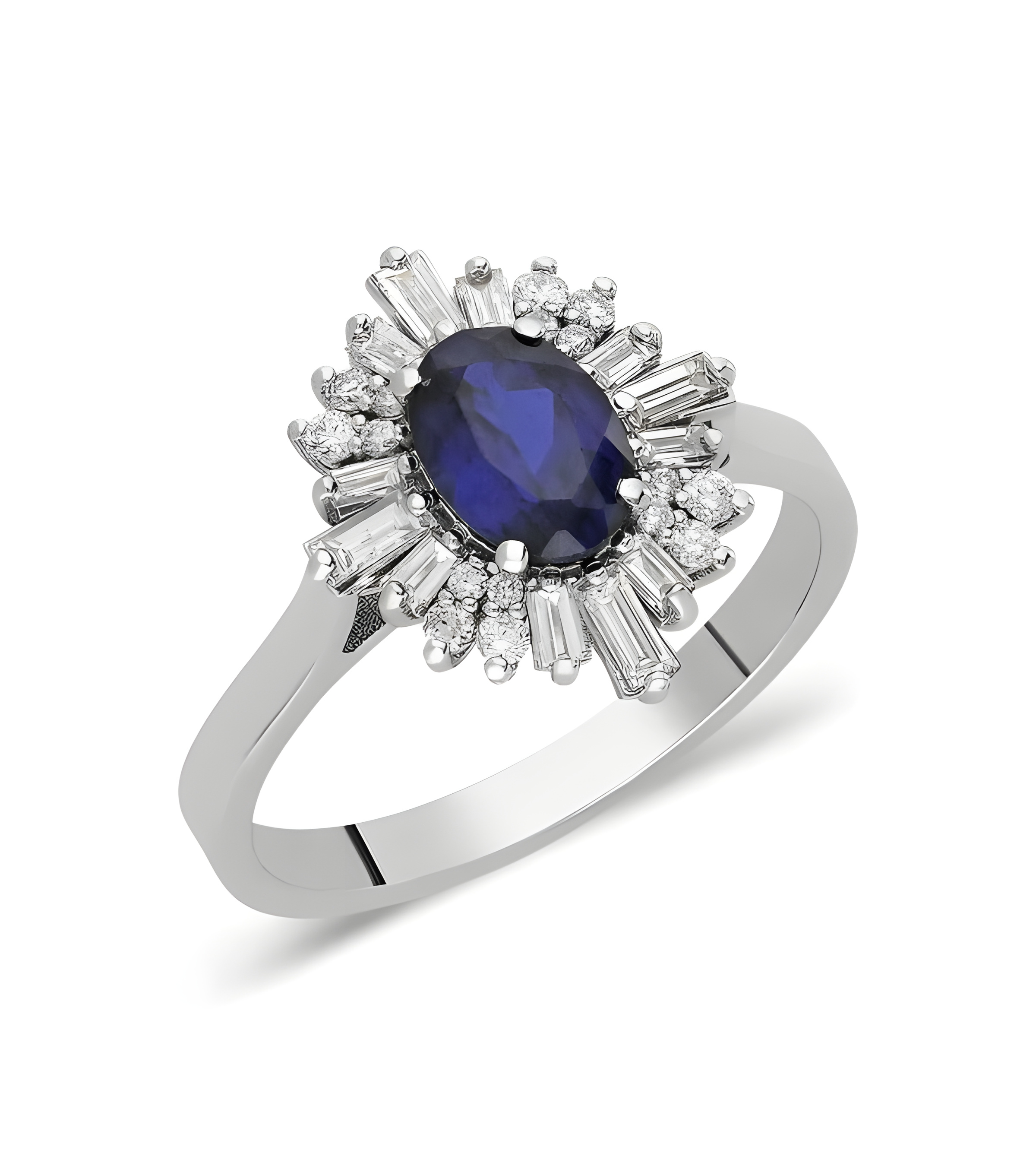 Buy Engagements rings white gold 18k Madrid | Staring