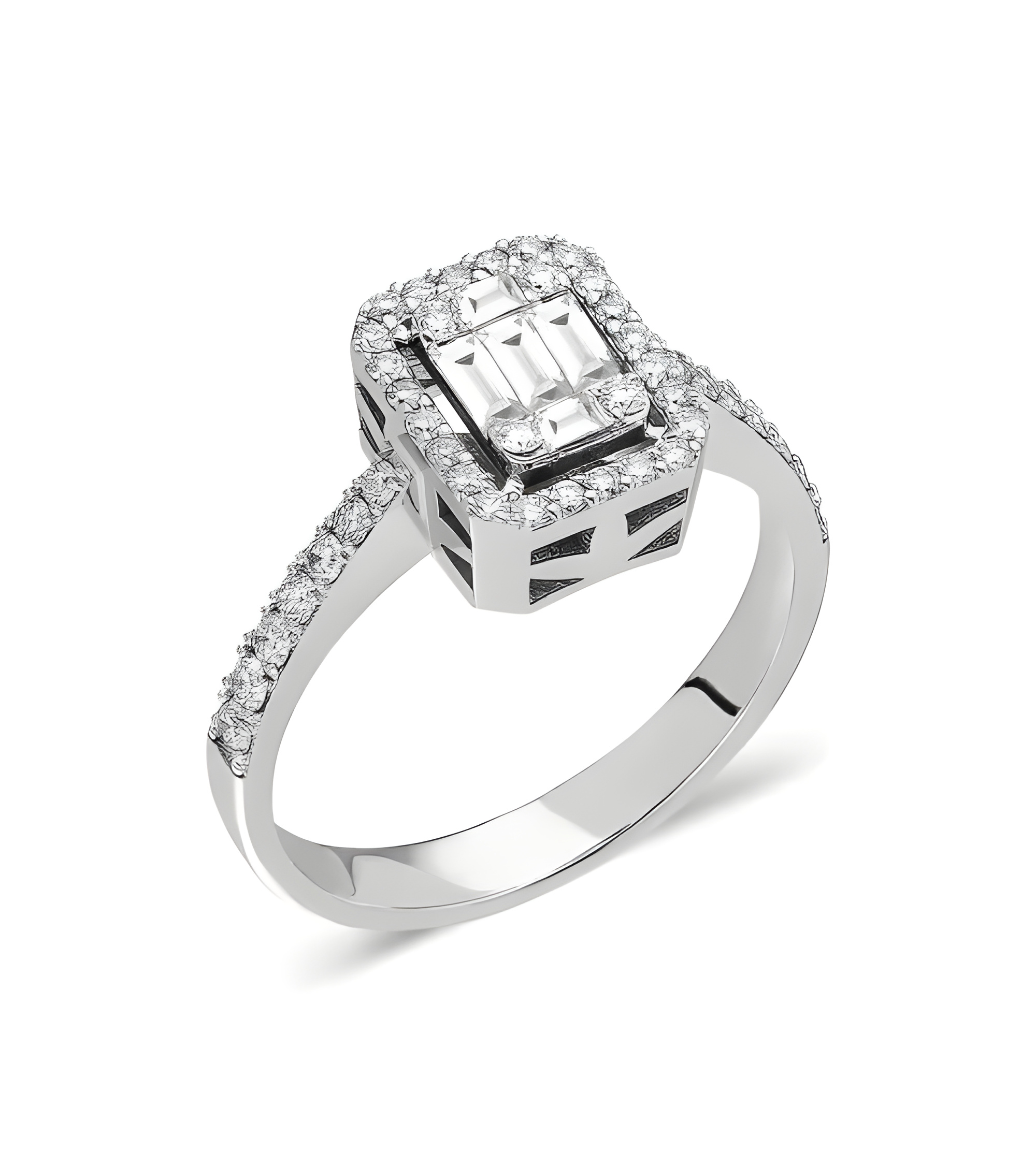 18k gold engagement rings in Mallorca | Staring