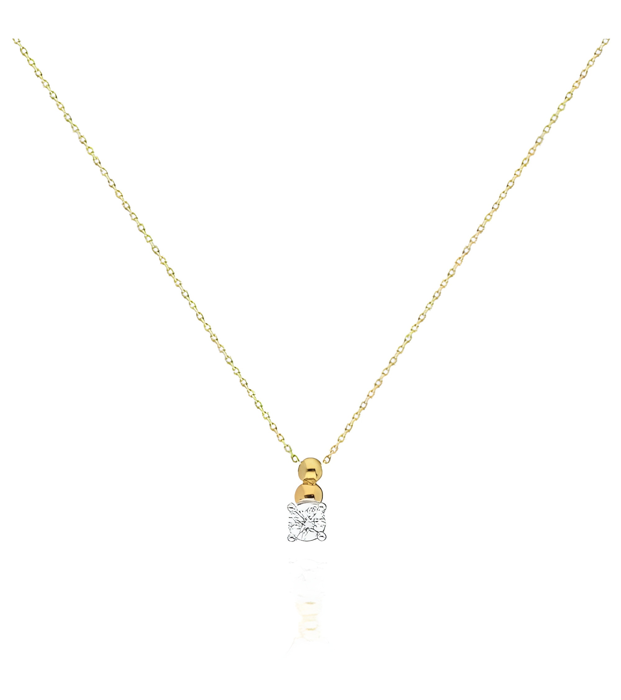 Collares de oro con diamantes y zafiros al mejor precio | Staring