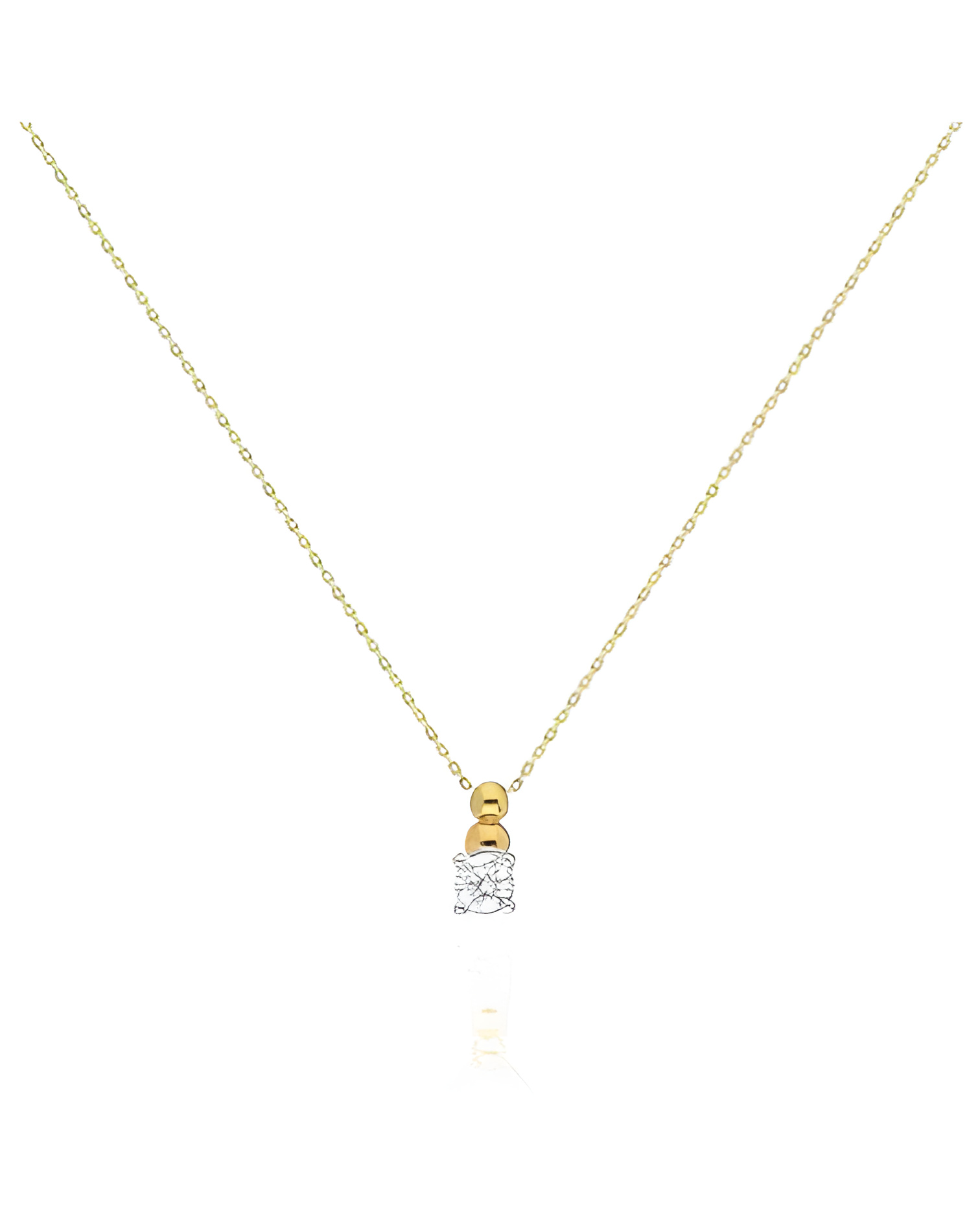 Collares clásico de oro 18 quilates con diamantes | Staring