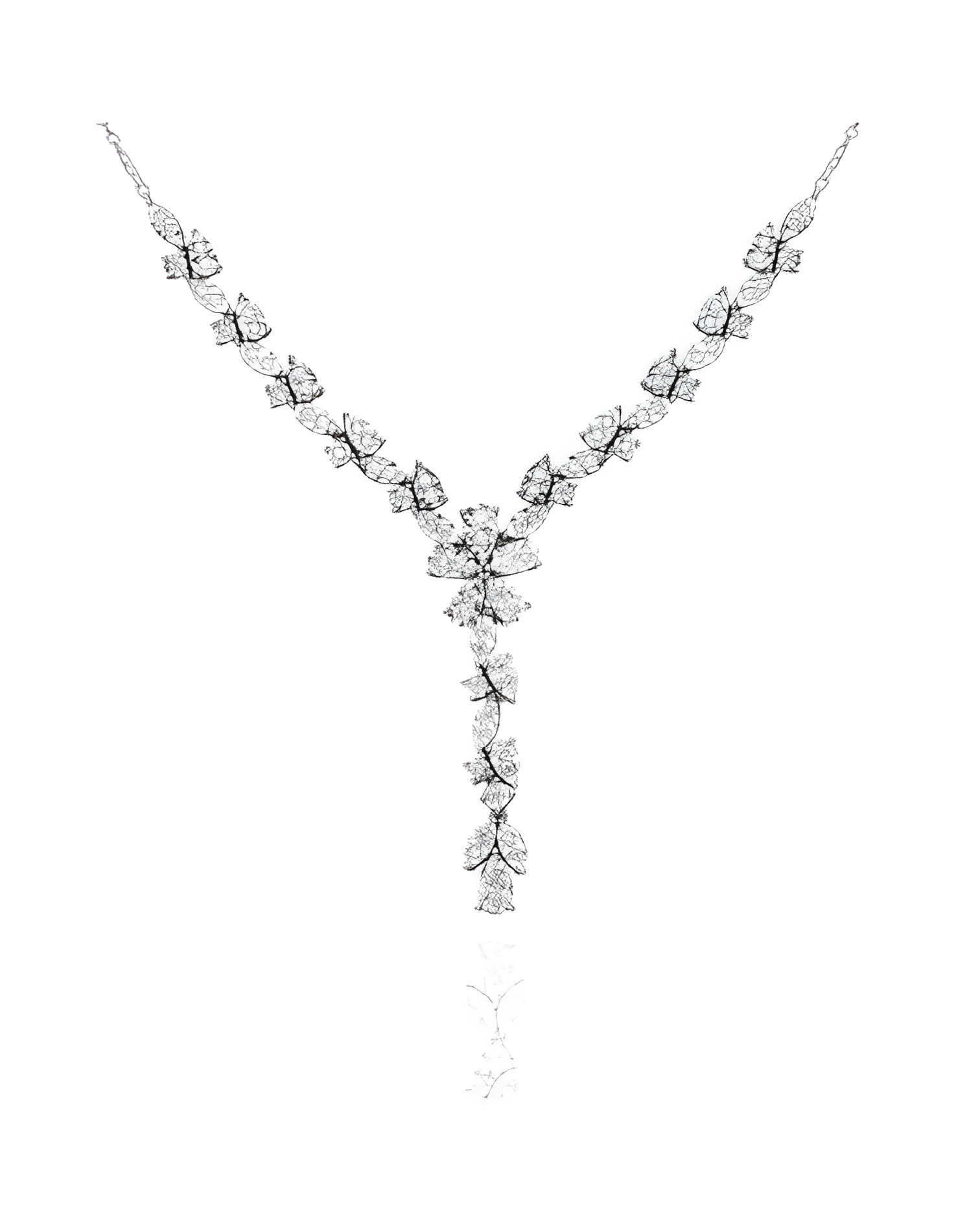 Collares de oro inspirados en la naturaleza con diamantes | Staring