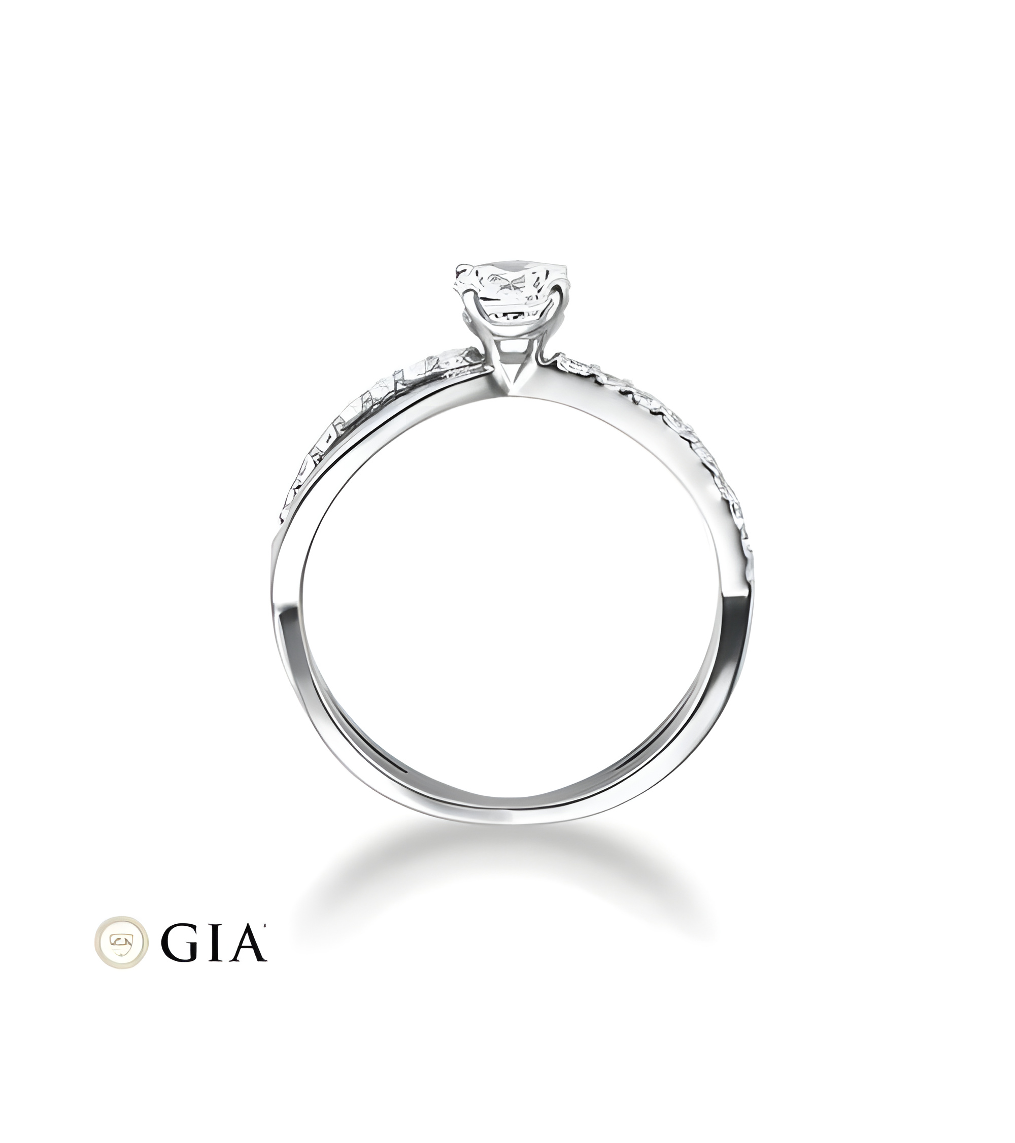 Anillo de compromiso exclusivo en Platino al mejor precio en Malaga