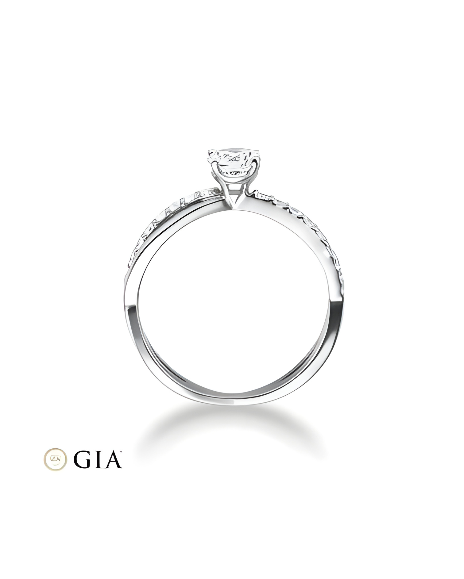 Anillo de compromiso exclusivo en Platino al mejor precio en Malaga