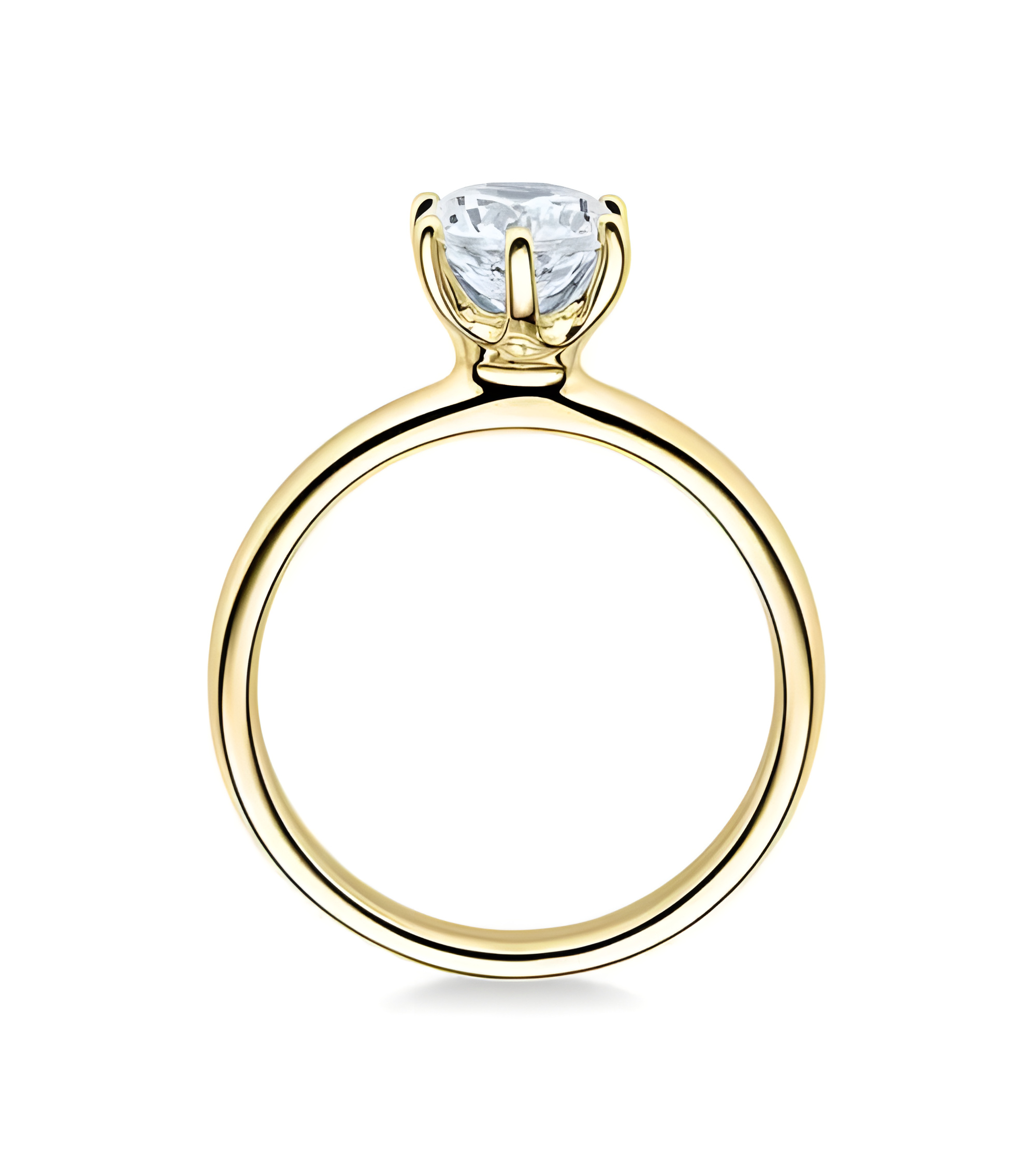 Anillo de pedida con diamante sintético en Barcelona | Staring