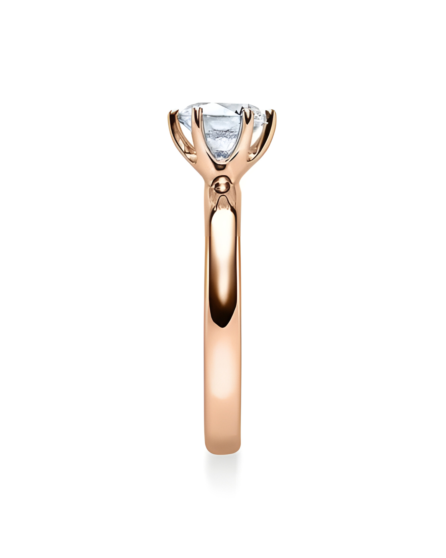 Anillo de pedida con diamante sintético en Madrid | Staring