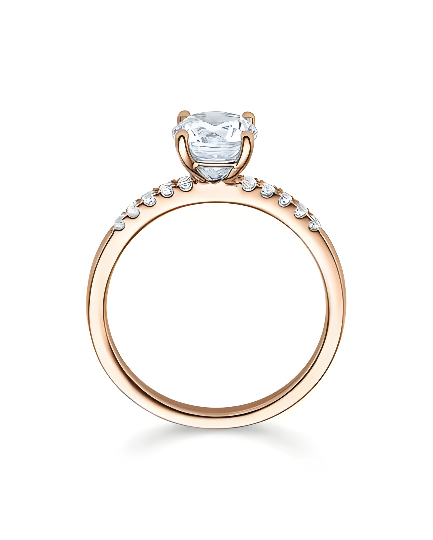 Anillo de compromiso con diamante de laboratorio en Bilbao | Staring