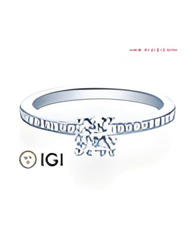 Exclusivo anillo de compromiso con diamantes de laboratorio éticos