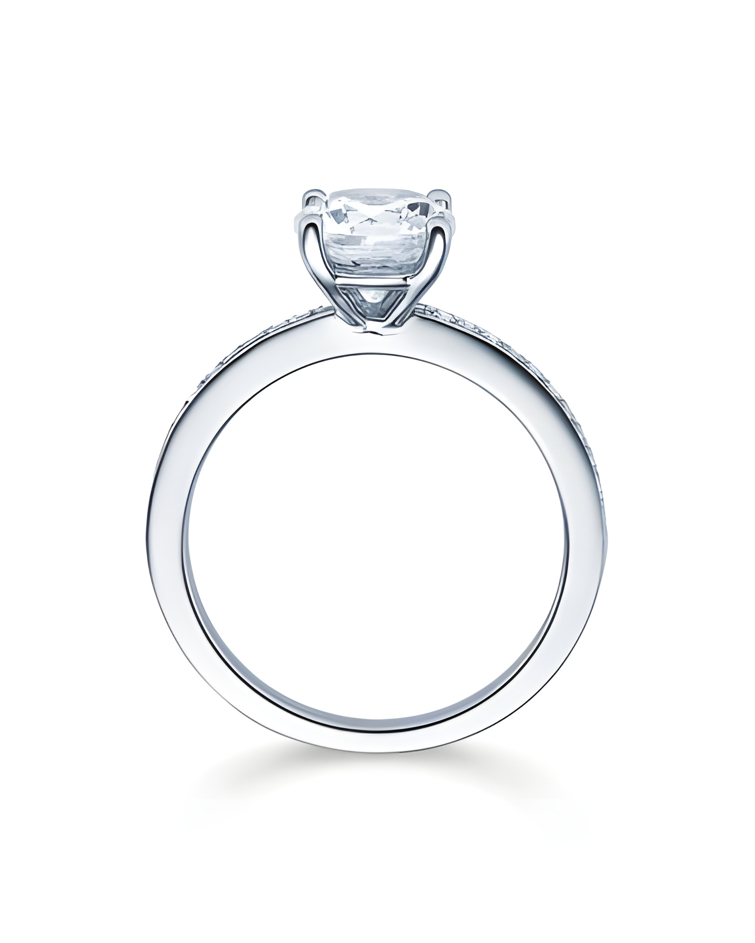 Anells de compromis amb diamantes sintètics de laboratori | Staring