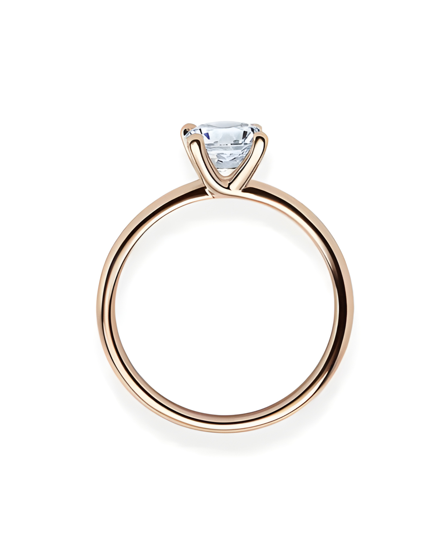 Anillo de compromiso con diamante artificial en Murcia | Staring