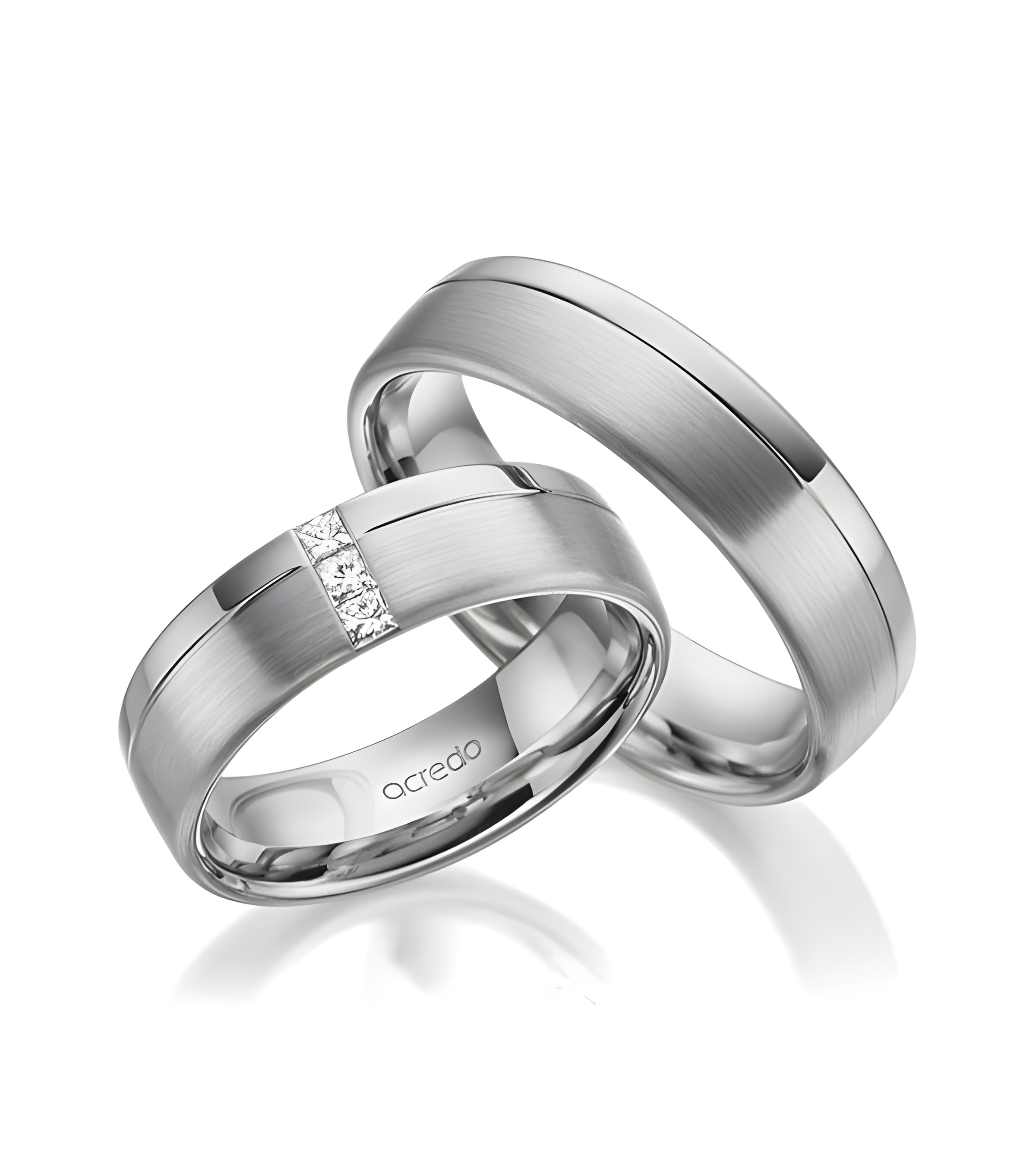 Exclusivas alianas de matrimonio de Platino en Tenerife I Staring