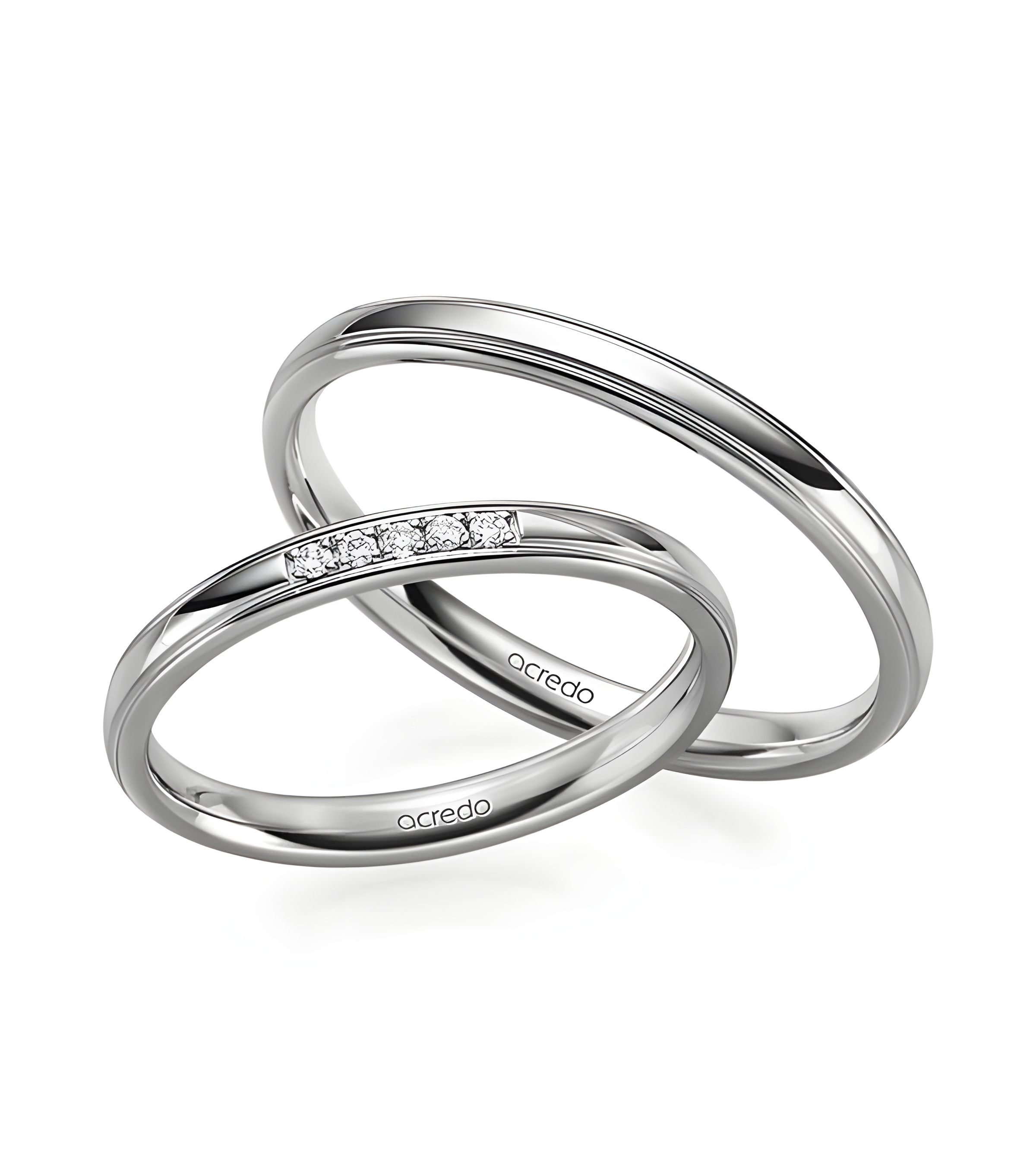 Los mejores anillos de boda de Platino con diamantes naturales éticos.