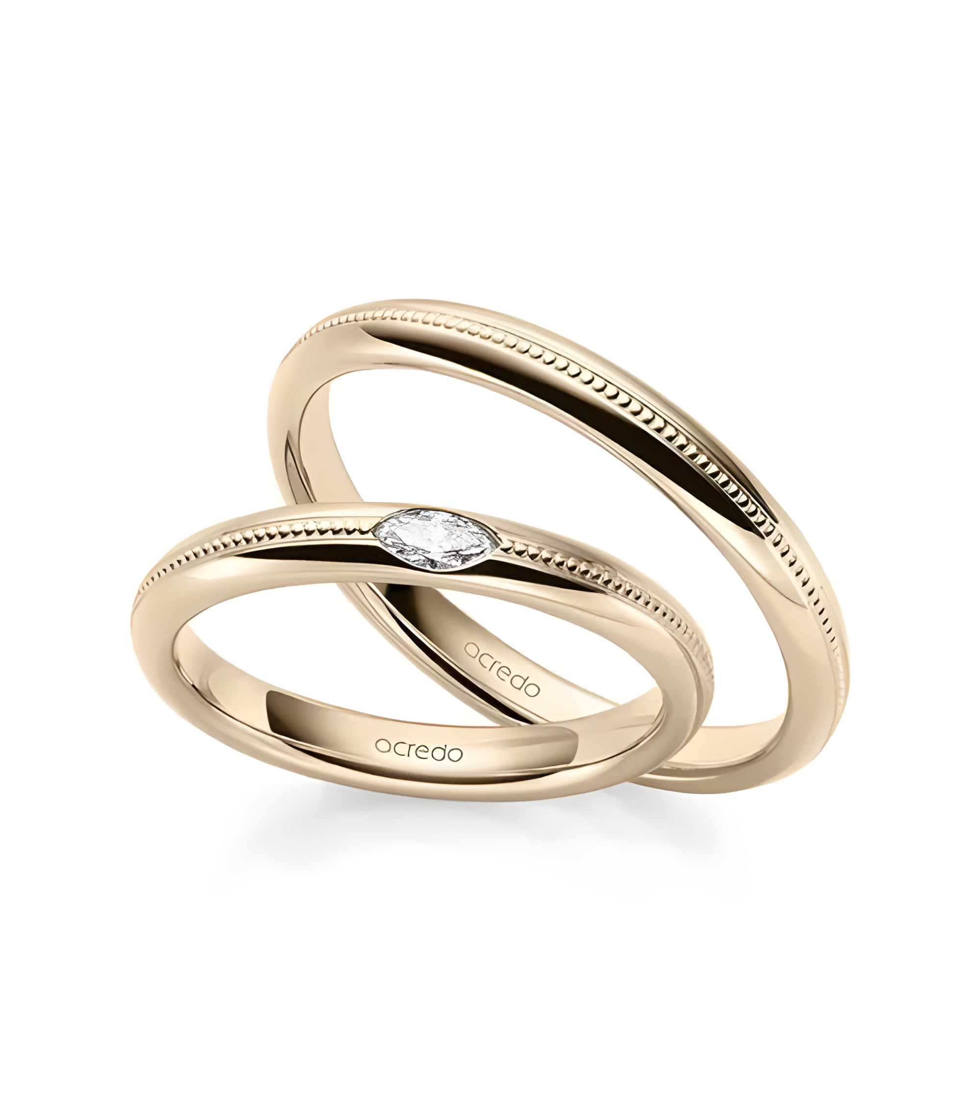 Los mejores anillos de matrimonio de oro rosa de marca internacional