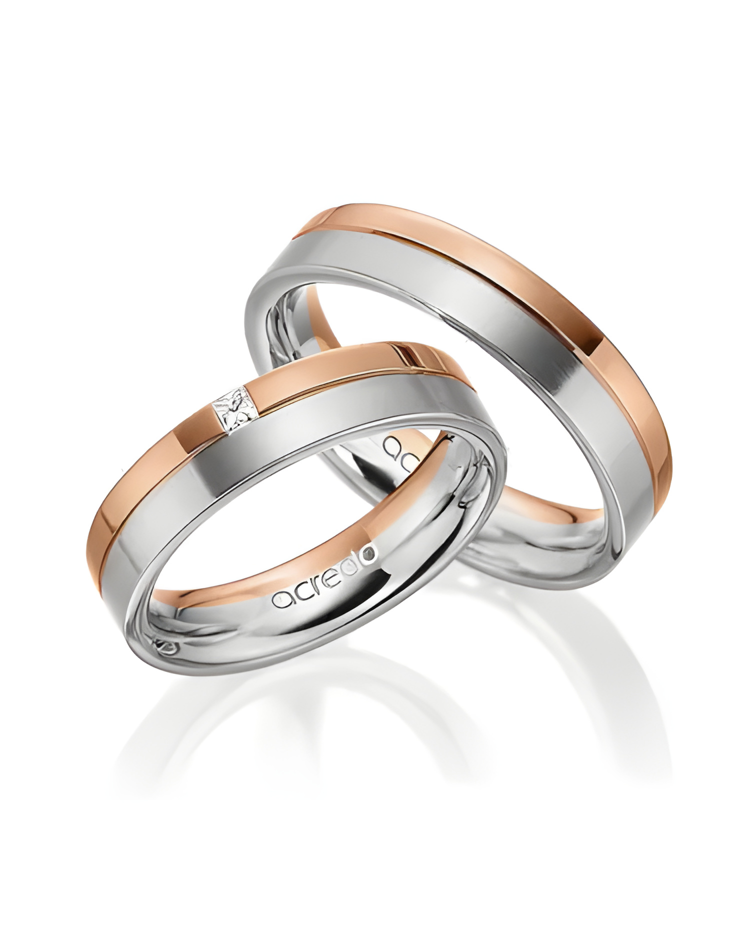Las mejores alianzas de boda de la marca internacional alemana acredo
