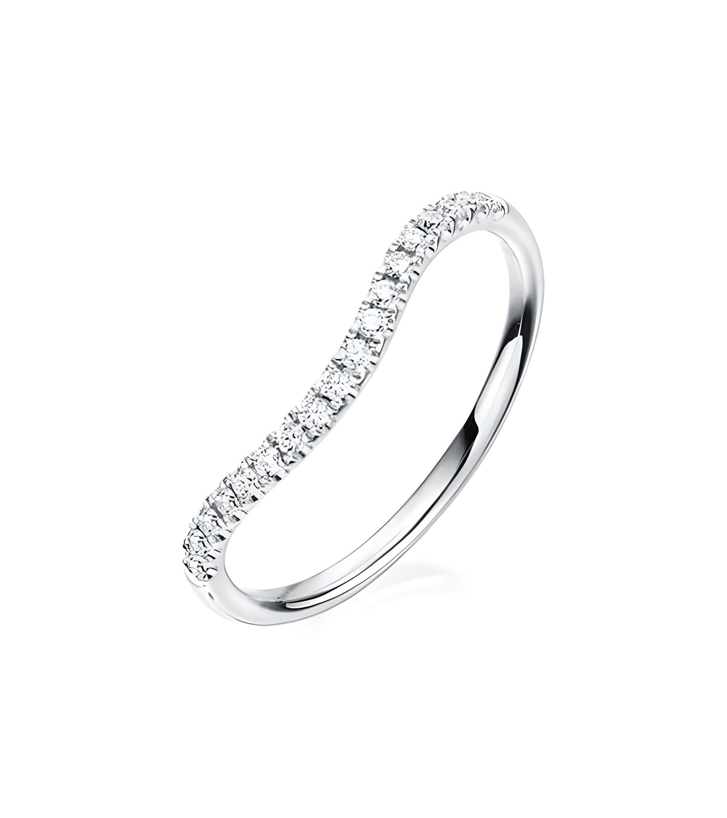 Alianza de boda para combinar con anillo de compromiso oval | Staring