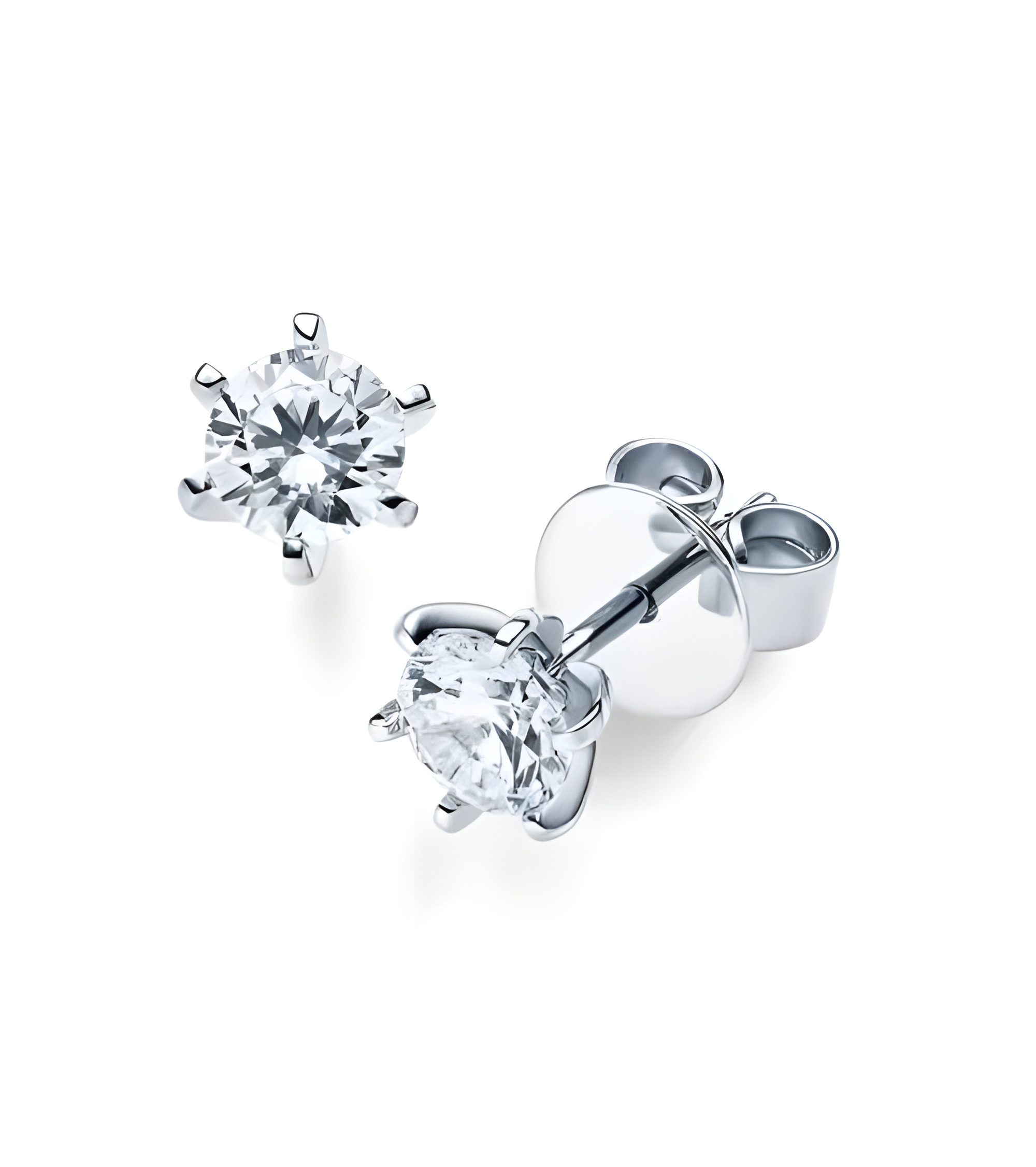 Pendientes dormilonas con diamantes de laboratorio Tenerife | Staring