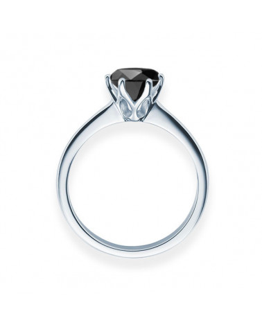 Anillo de compromiso en Platino de la mejor calidad al mejor precio