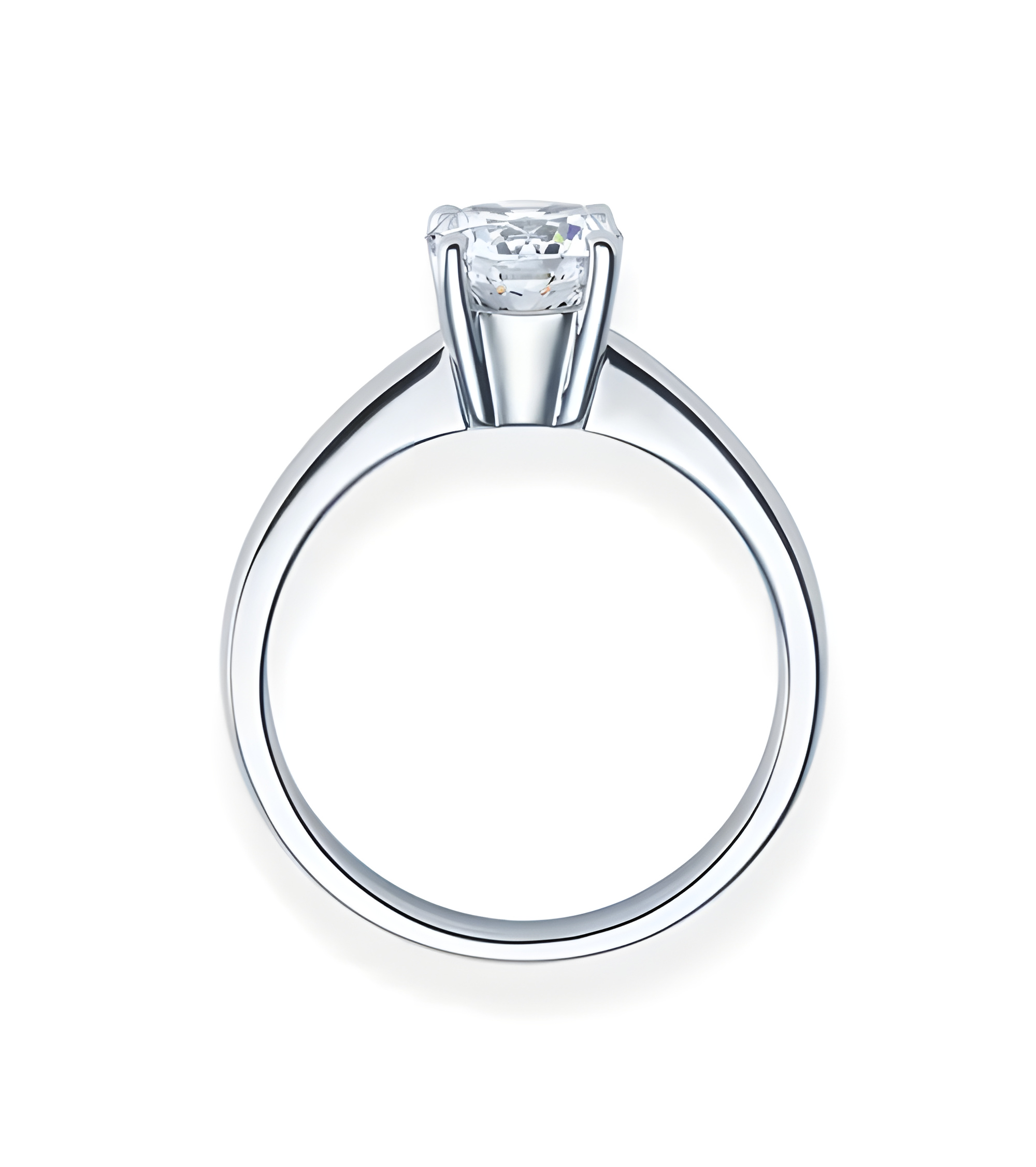 Anillo de pedida en oro blanco y platino al mejor precio y calidad | Staring