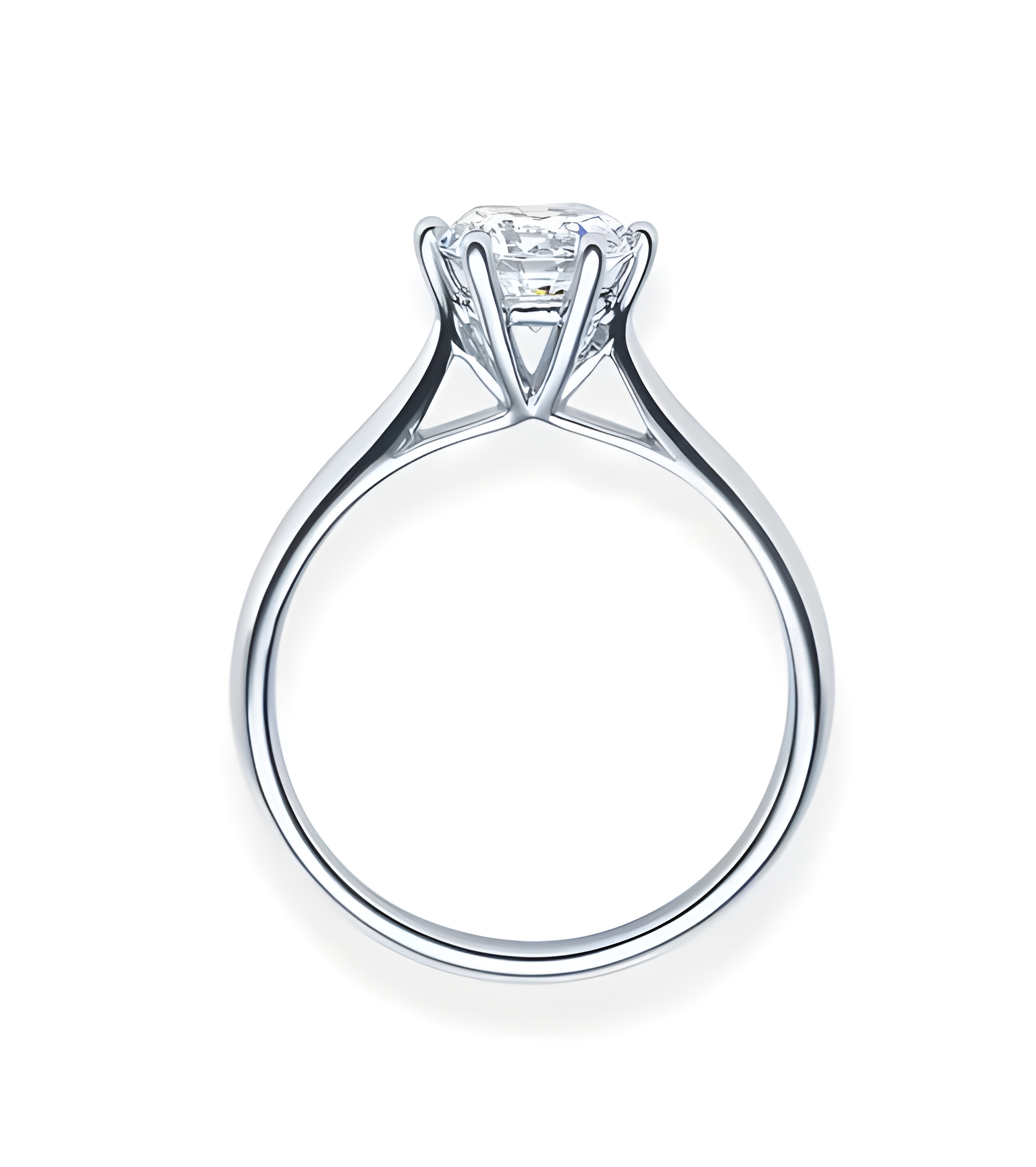 Anillo de compromiso con diamante artificial | Staring