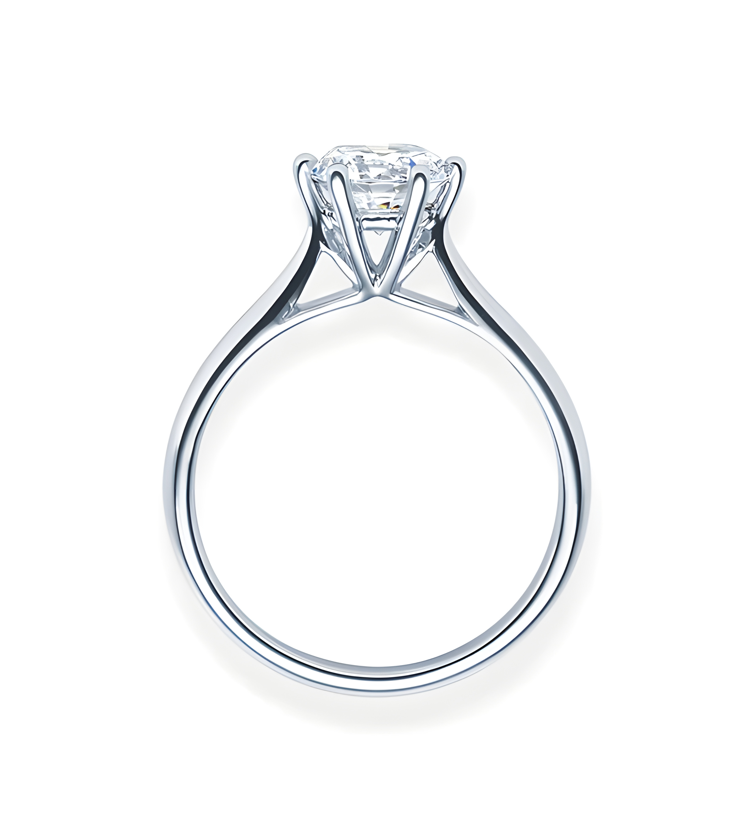 Anillo de compromiso con diamante artificial | Staring